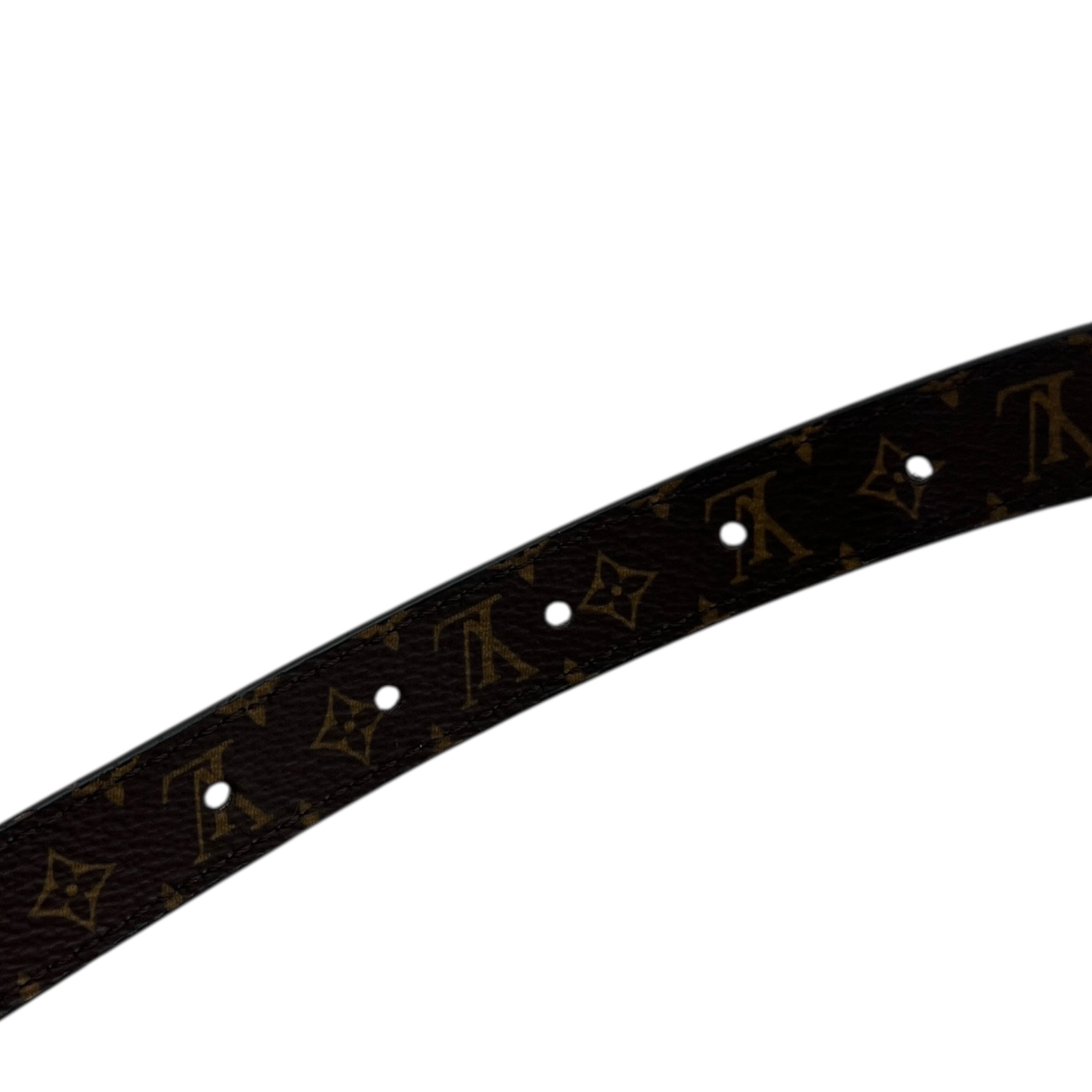Cintura LV Circle 20mm reversibile taglia 75
