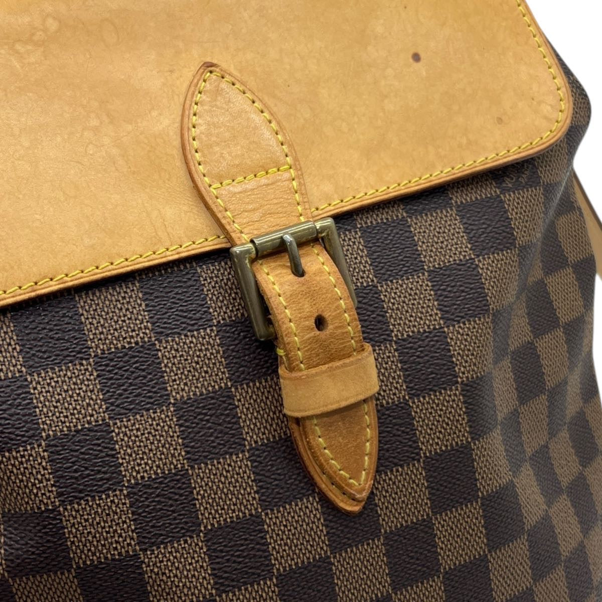 LOUIS VUITTON ZAINO ARLEQUIN DAMIER EBENE