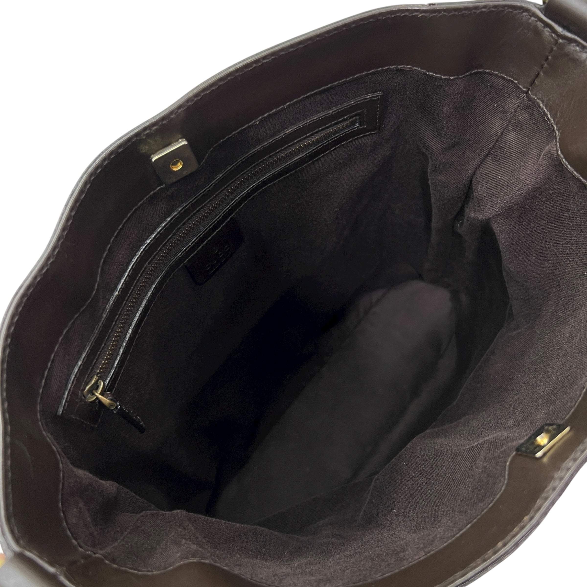 Tracolla in tessuto e pelle