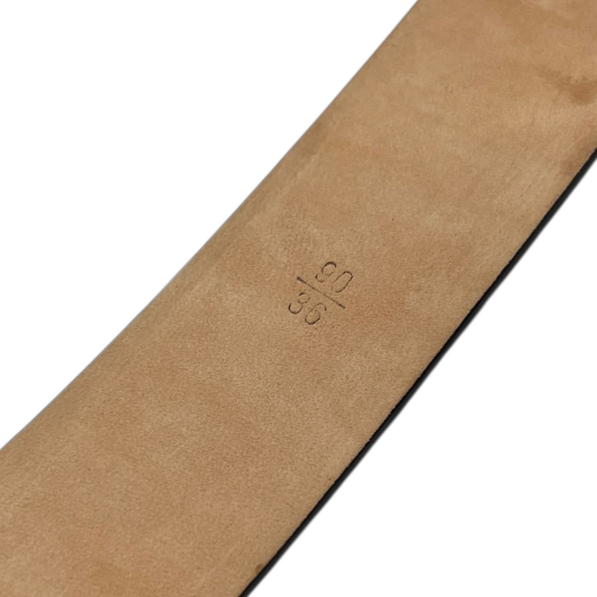 LOUIS VUITTON CINTURA INITIALES IN PELLE TG 90