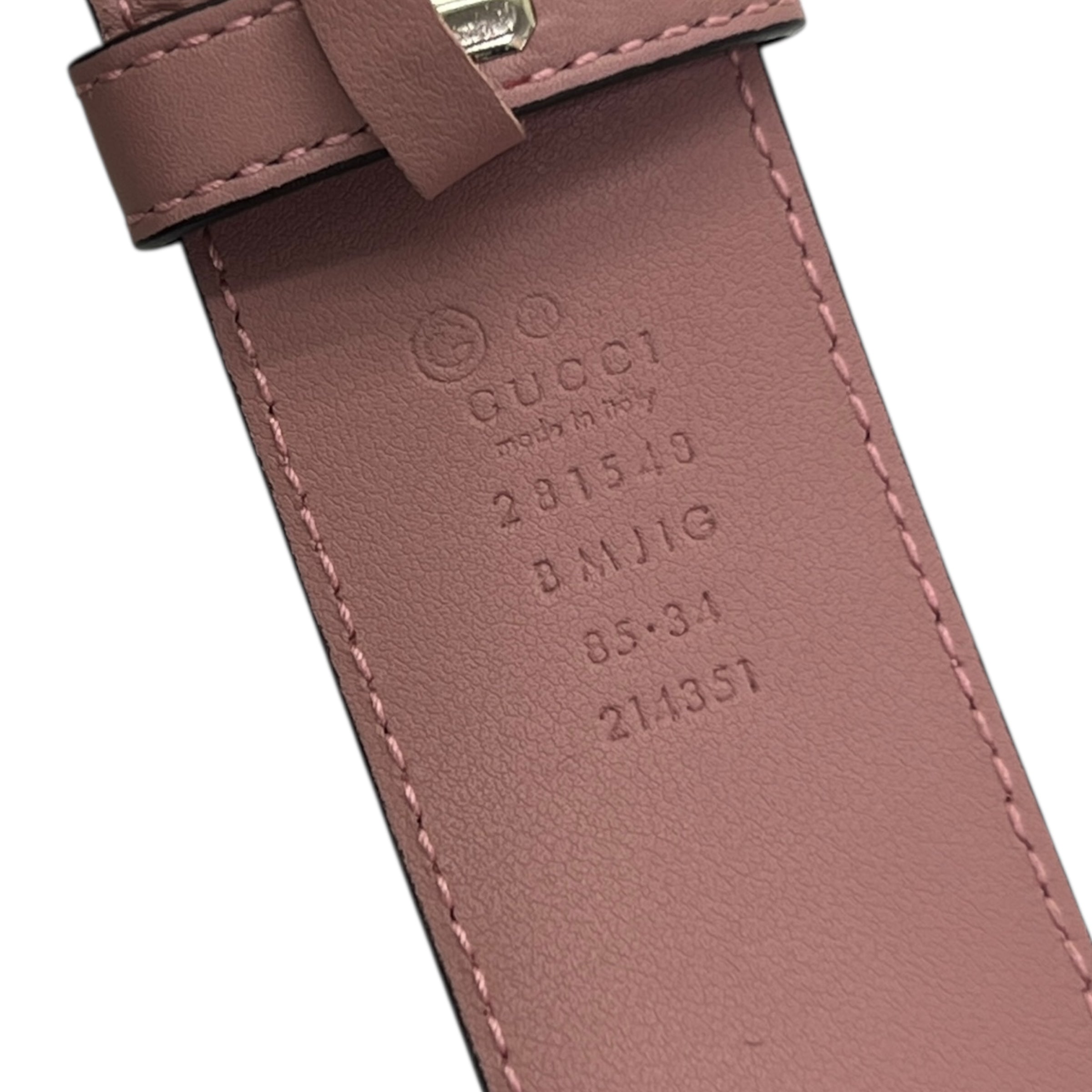 Cintura in pelle Micro GG taglia 85