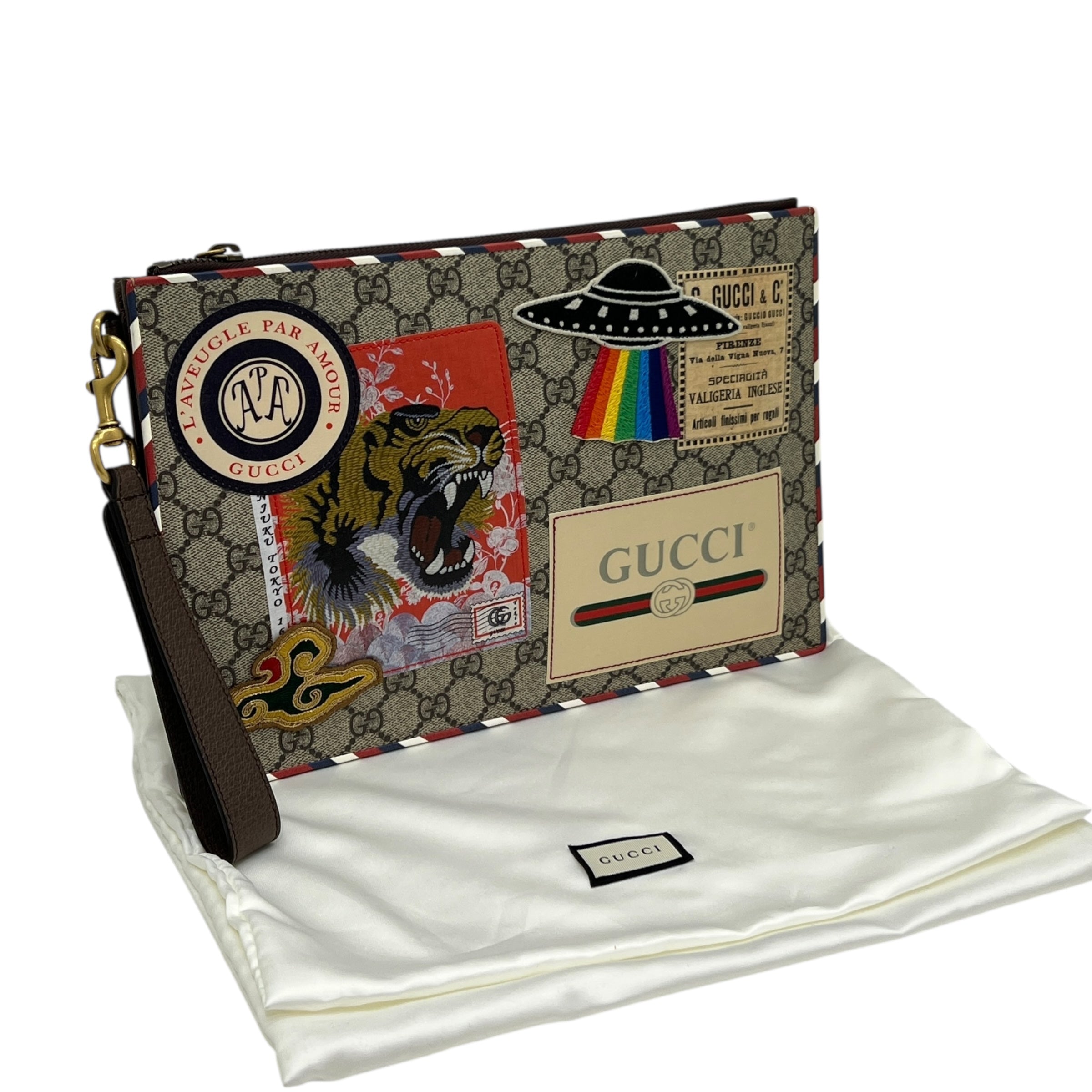 Pochette Courrier GG Supreme