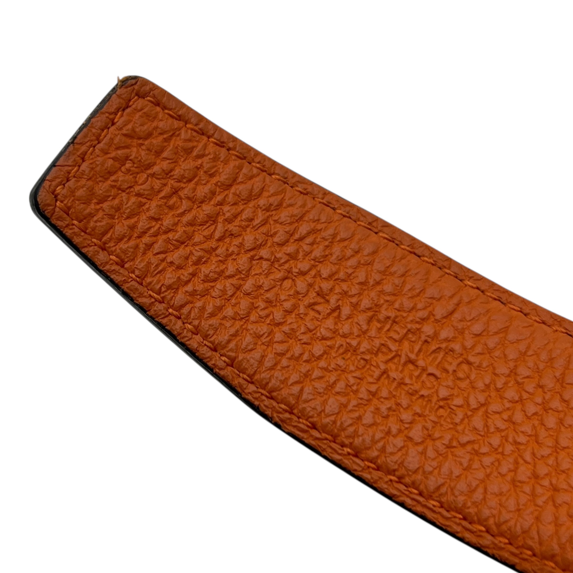Fibbia H da cintura & pelle reversibile 32 mm