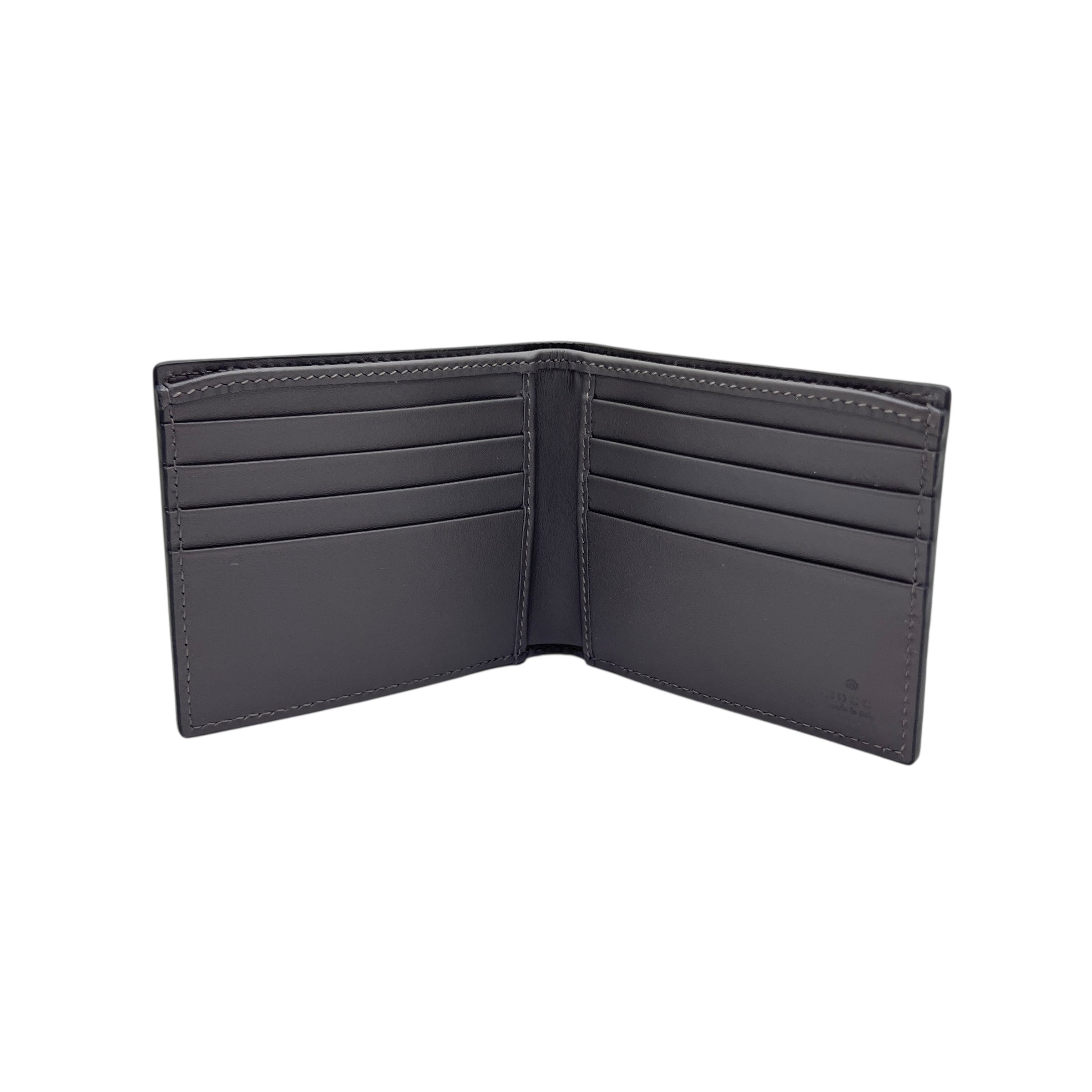 Portafoglio Bi-Fold GG Emblem grigio