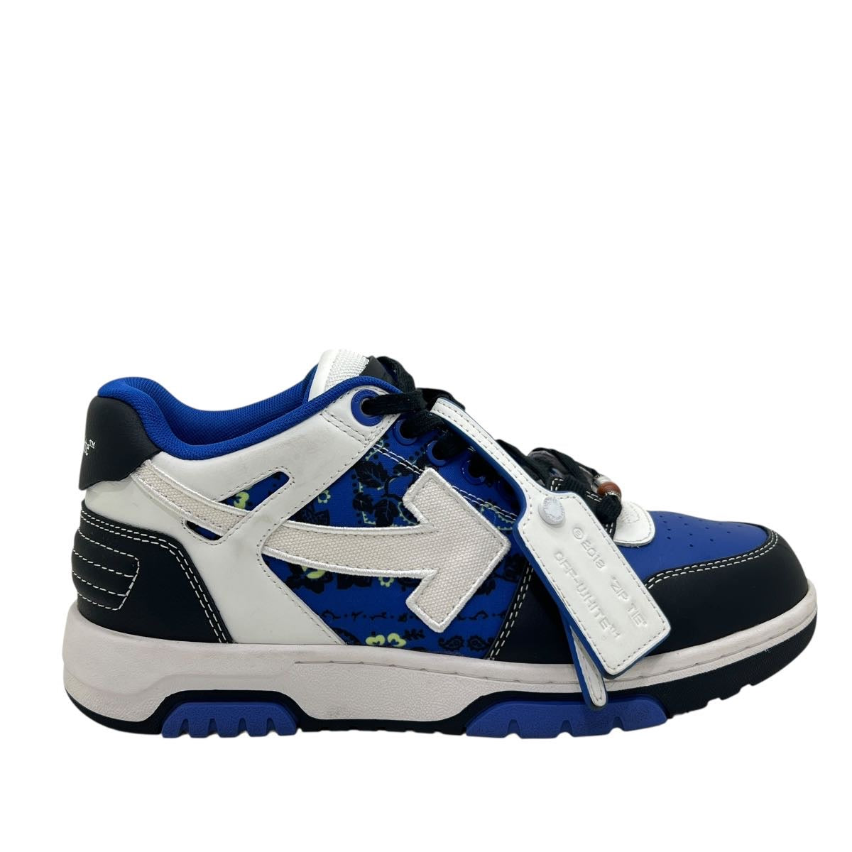 OFF-WHITE SNEAKERS OUT OF OFFICE BANDANA TG 40 (CALZANO 41)