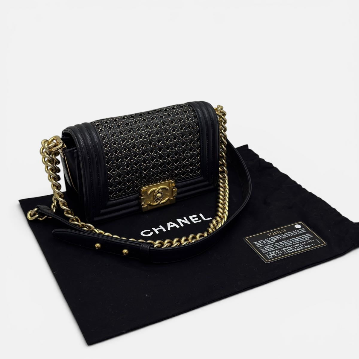 Borsa Boy Braided Piccola