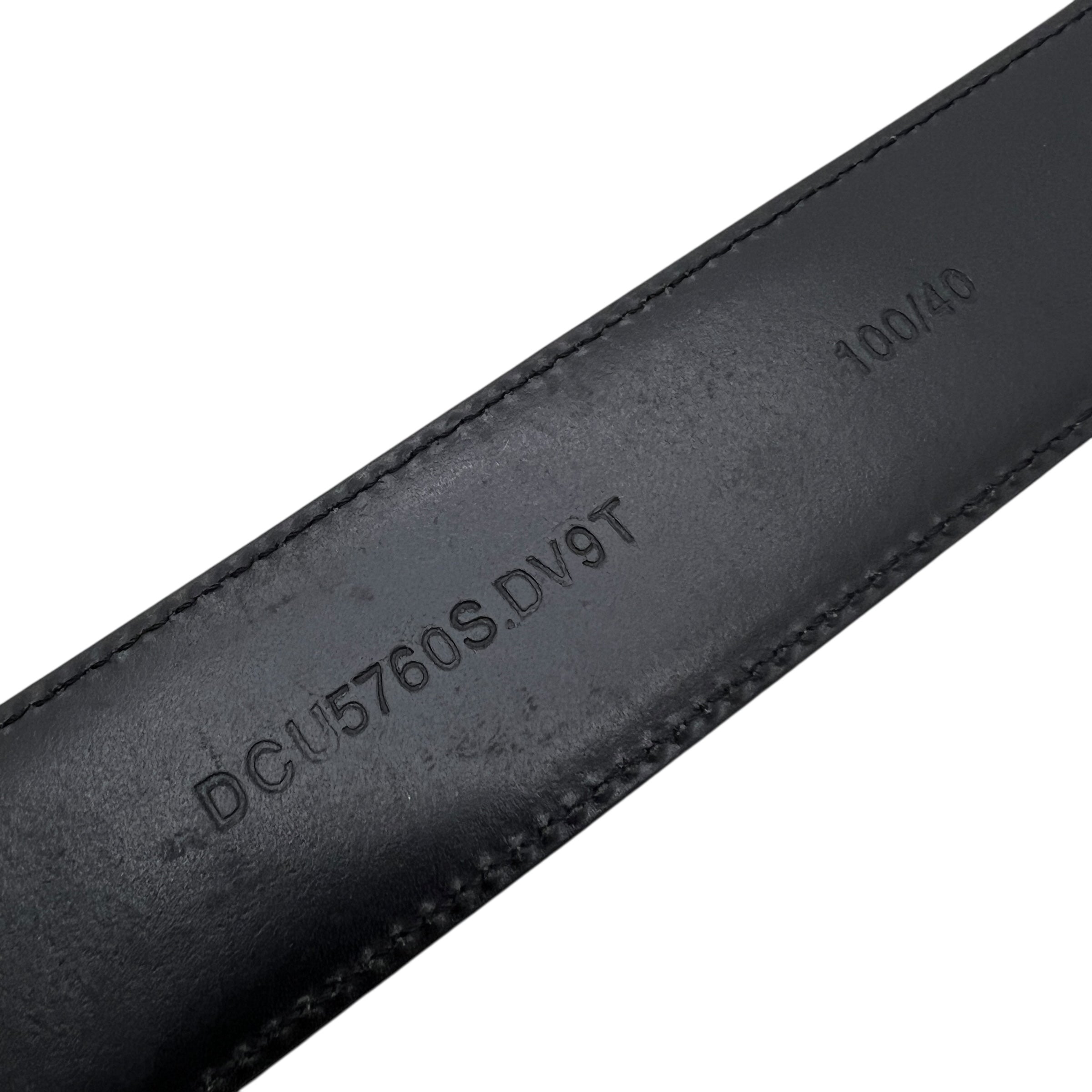 La Medusa cintura in pelle taglia 100