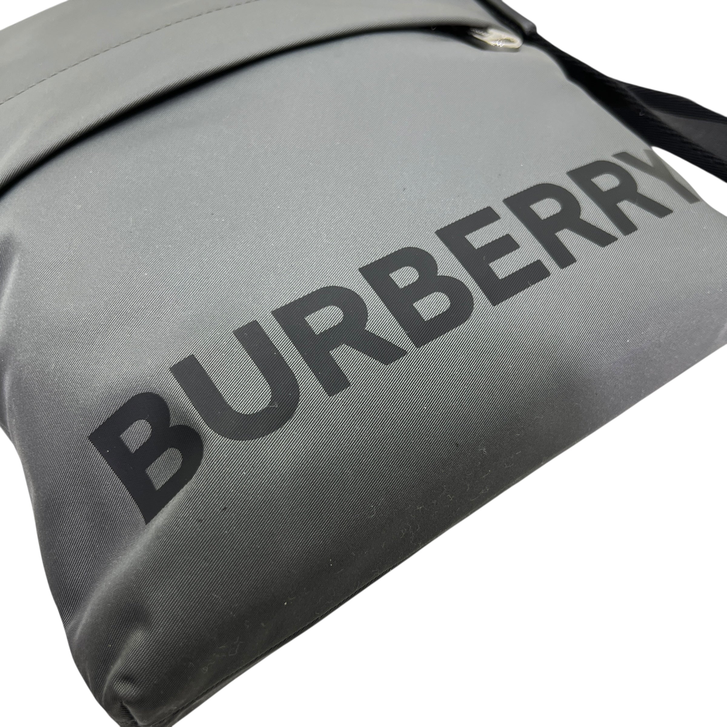 Tracolla in nylon con logo