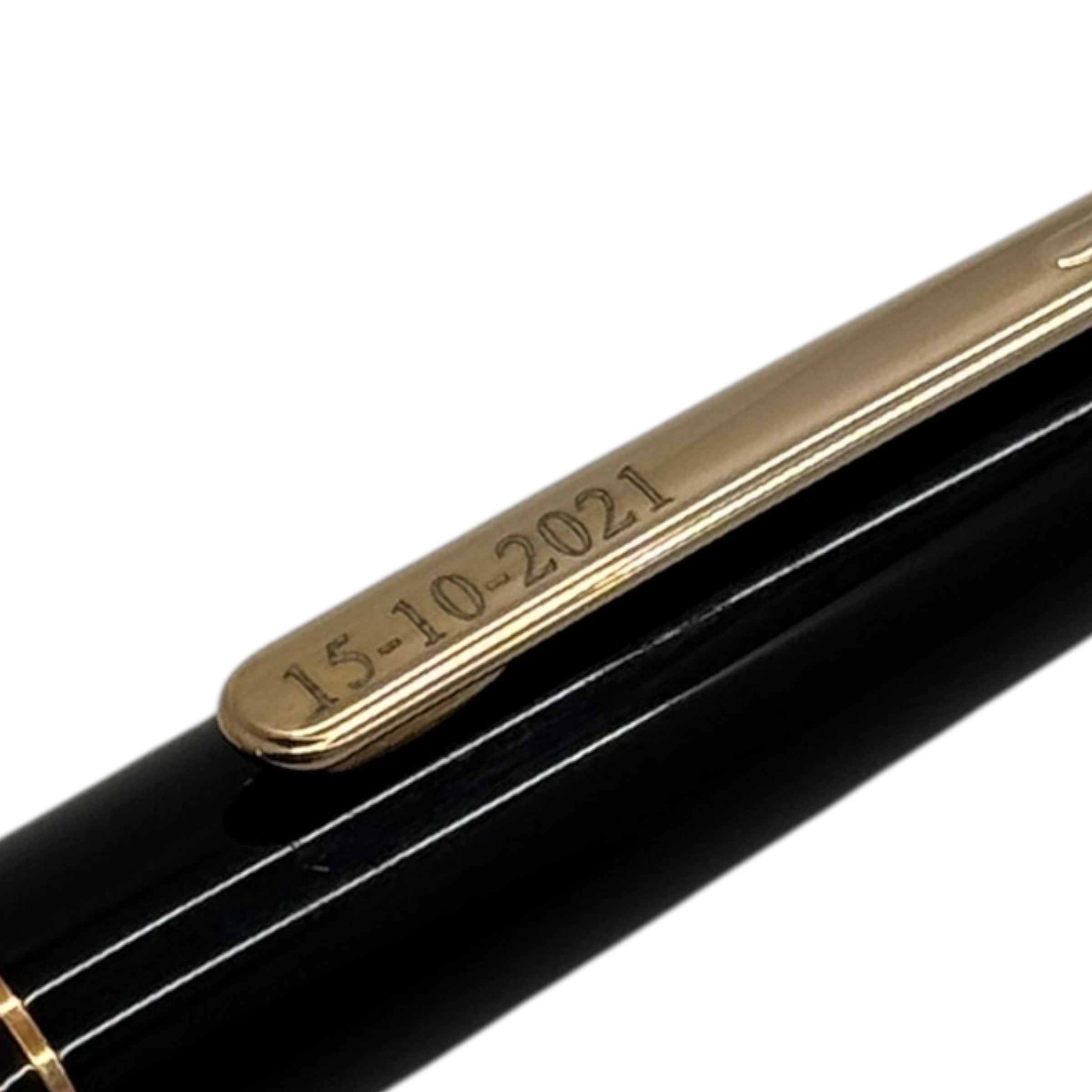 Penna Roller Meisterstück Placcata Oro Rosa con incisione