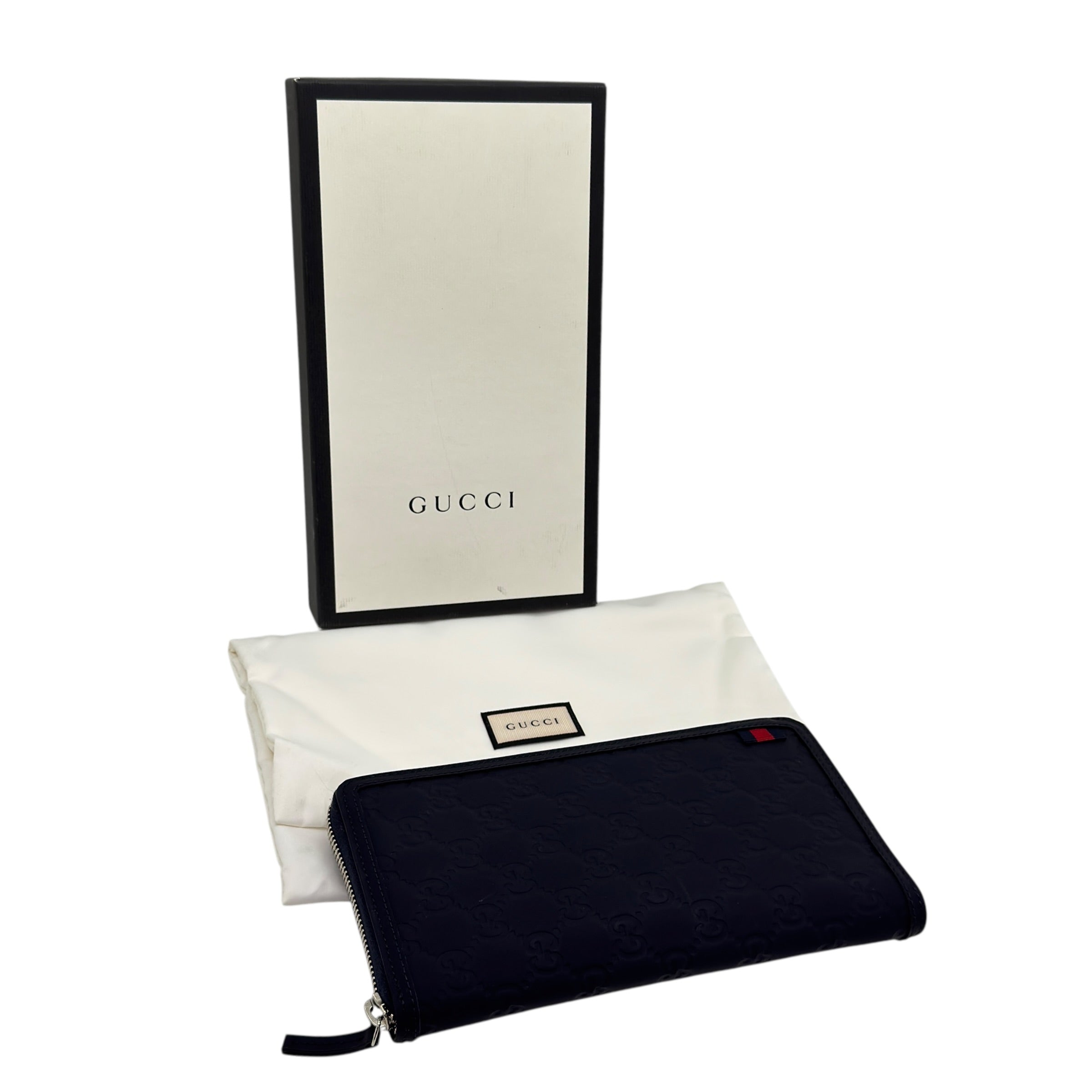 Portafoglio in pelle gommata