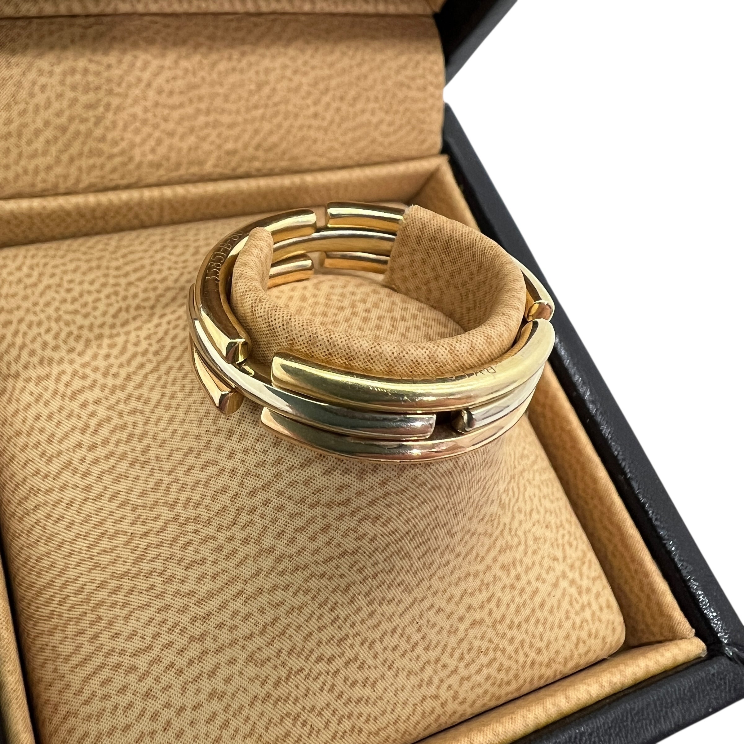 Anello tre ori articolato