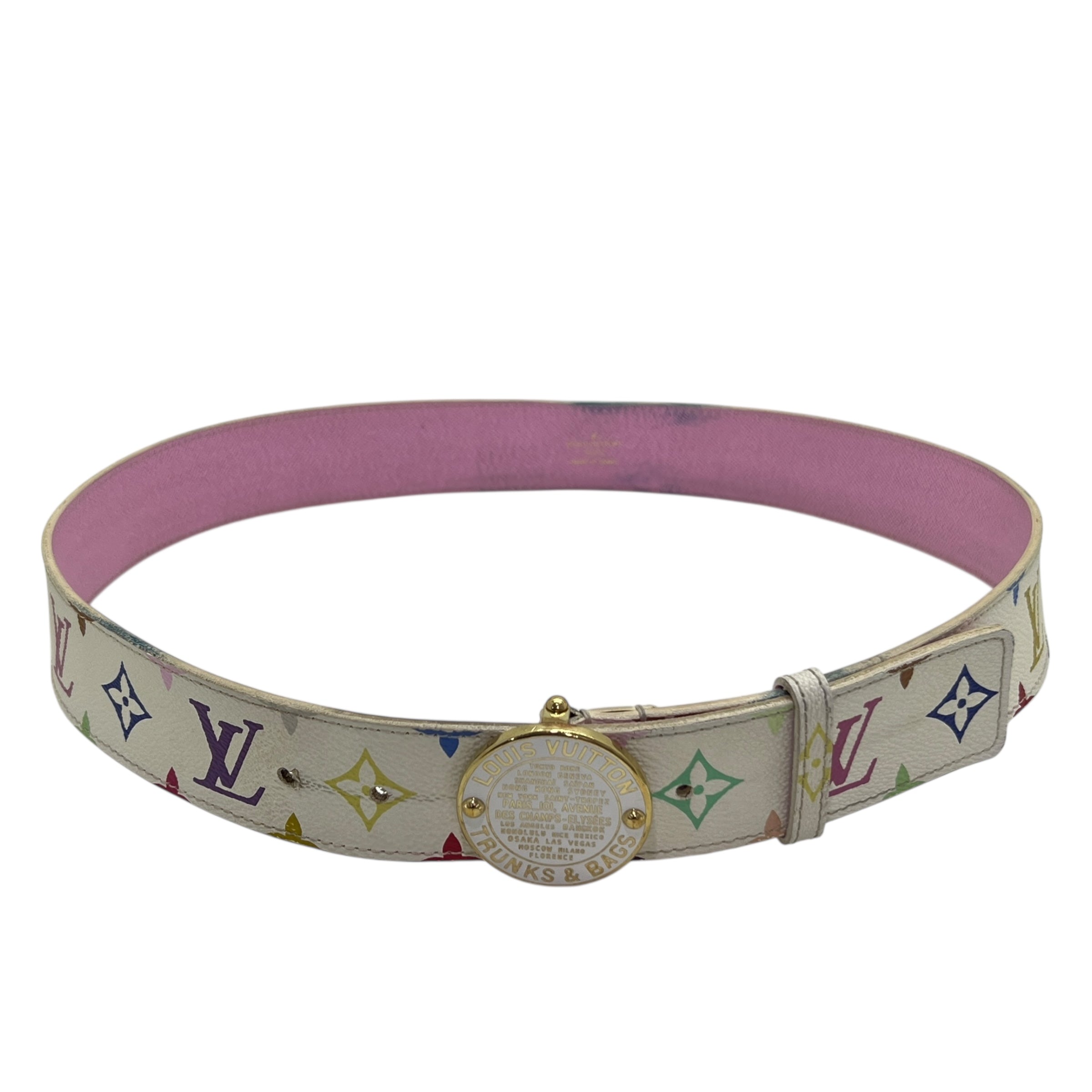 Cintura Trunks & Bags Monogram Multicolor Limited Edition taglia 90