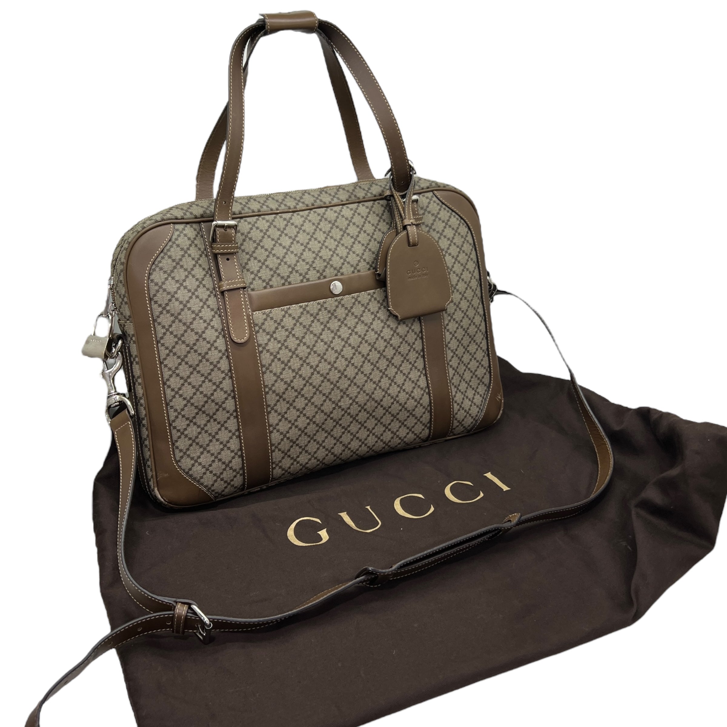 Borsa portadocumenti Gucci Diamond
