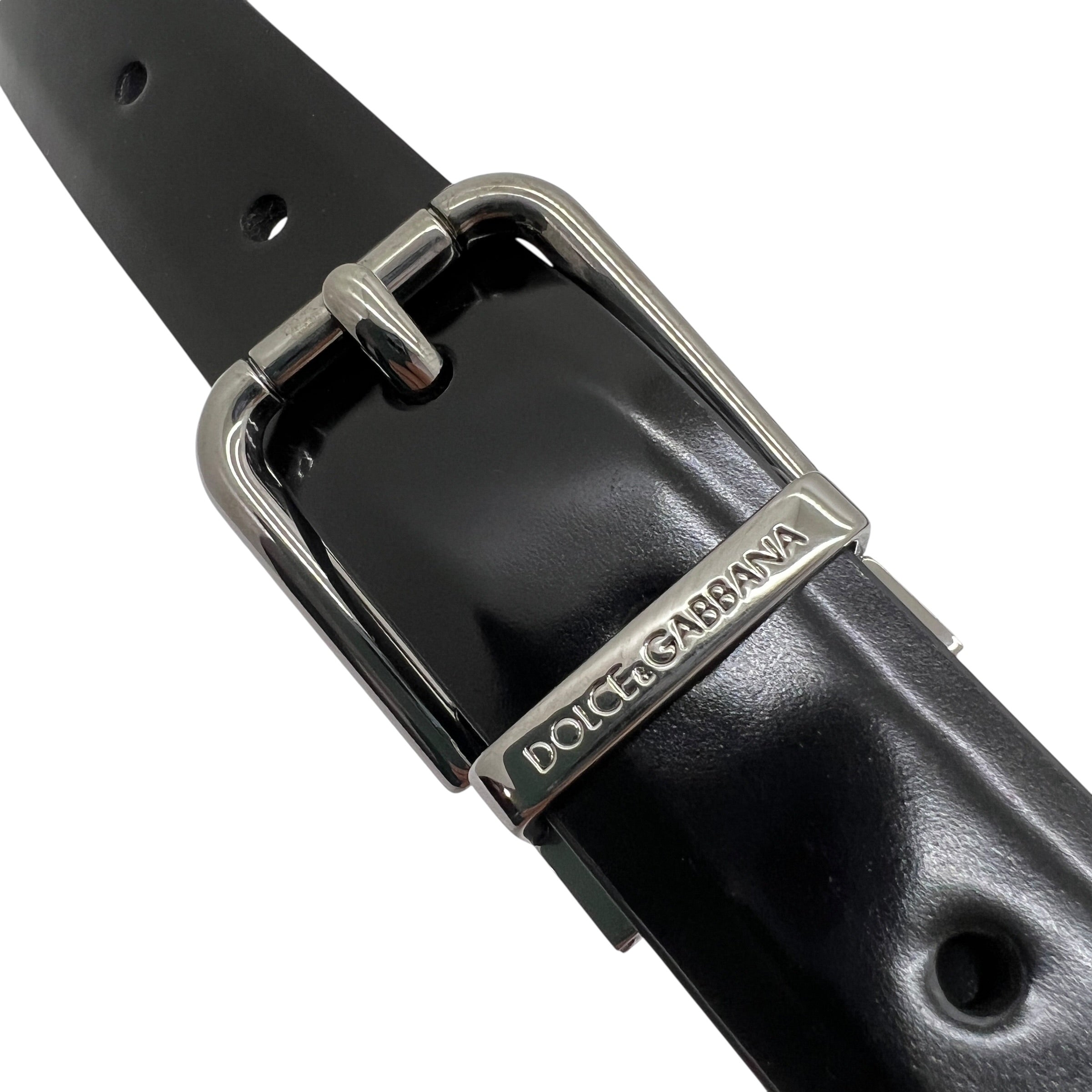 Cintura sottile in pelle liscia taglia 90