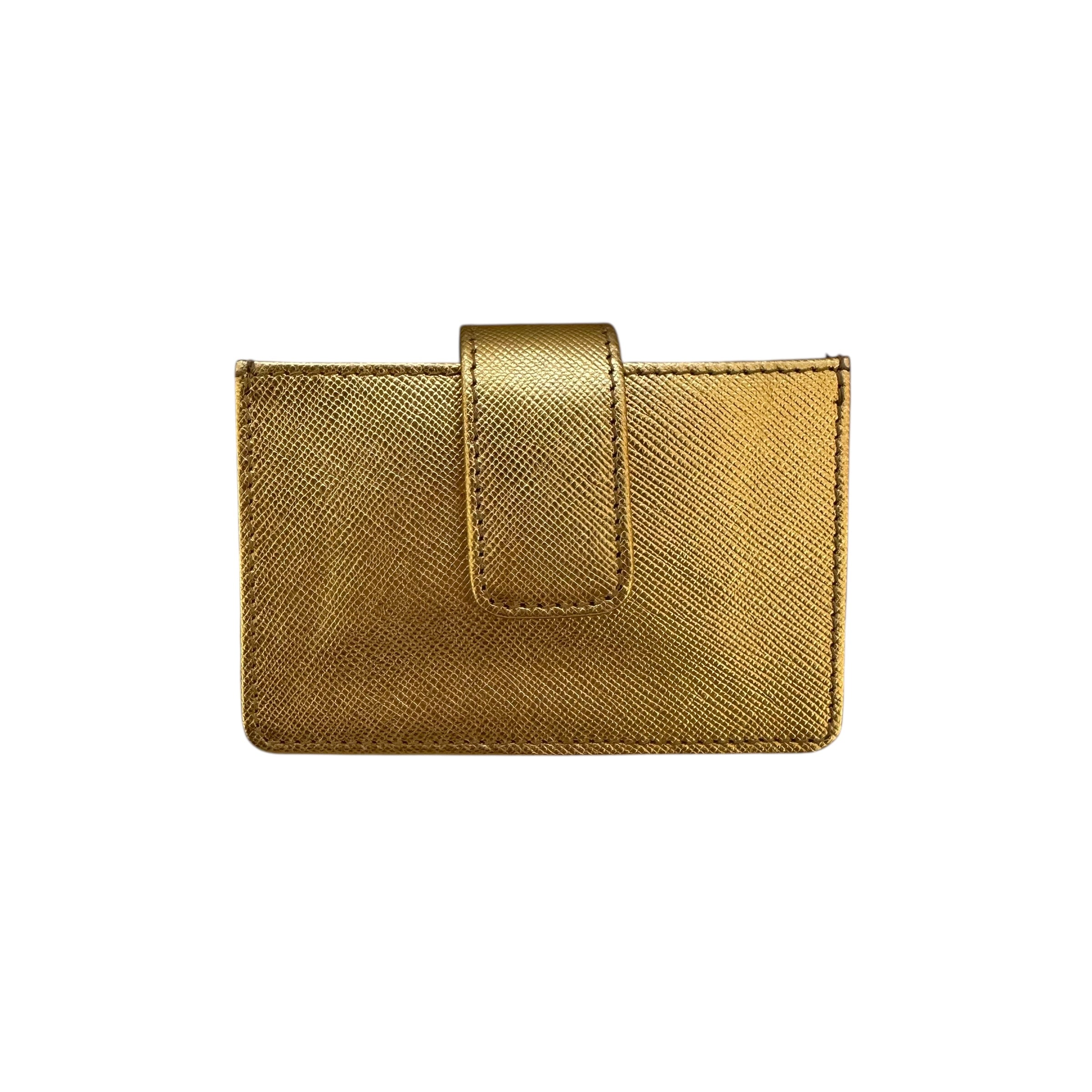 Portacarte in saffiano