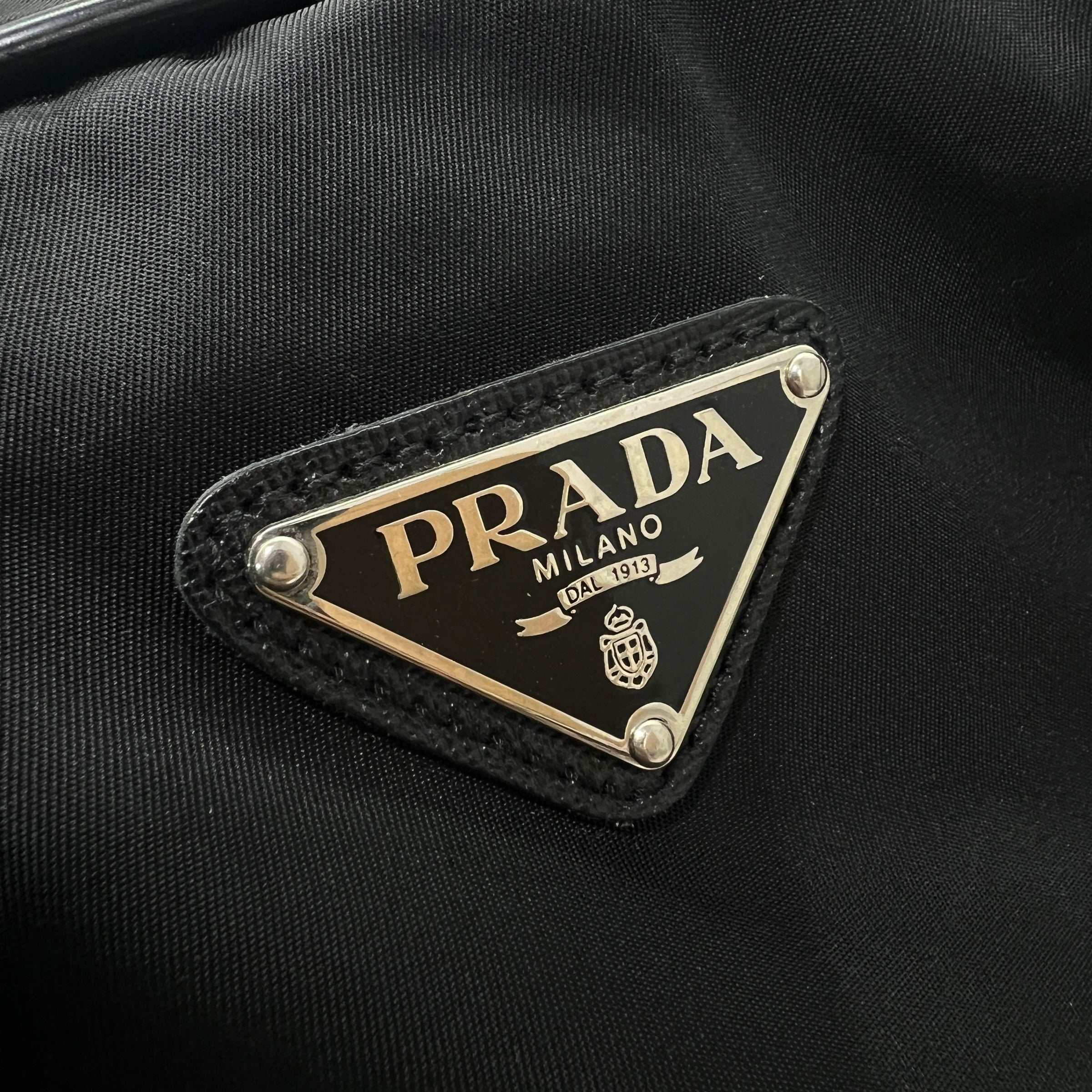 Borsa da viaggio nylon e Saffiano (cabinabile)