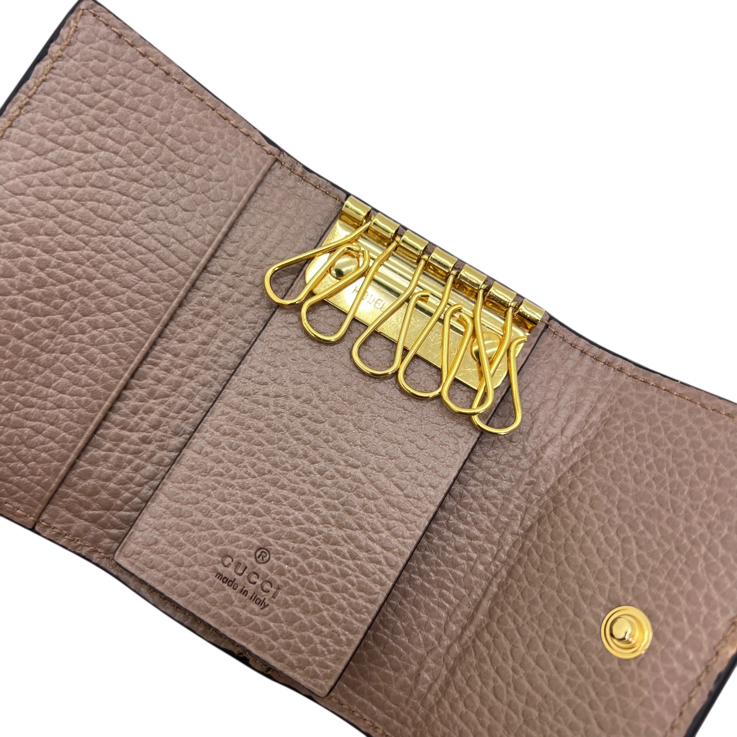 Portachiavi in tela GG