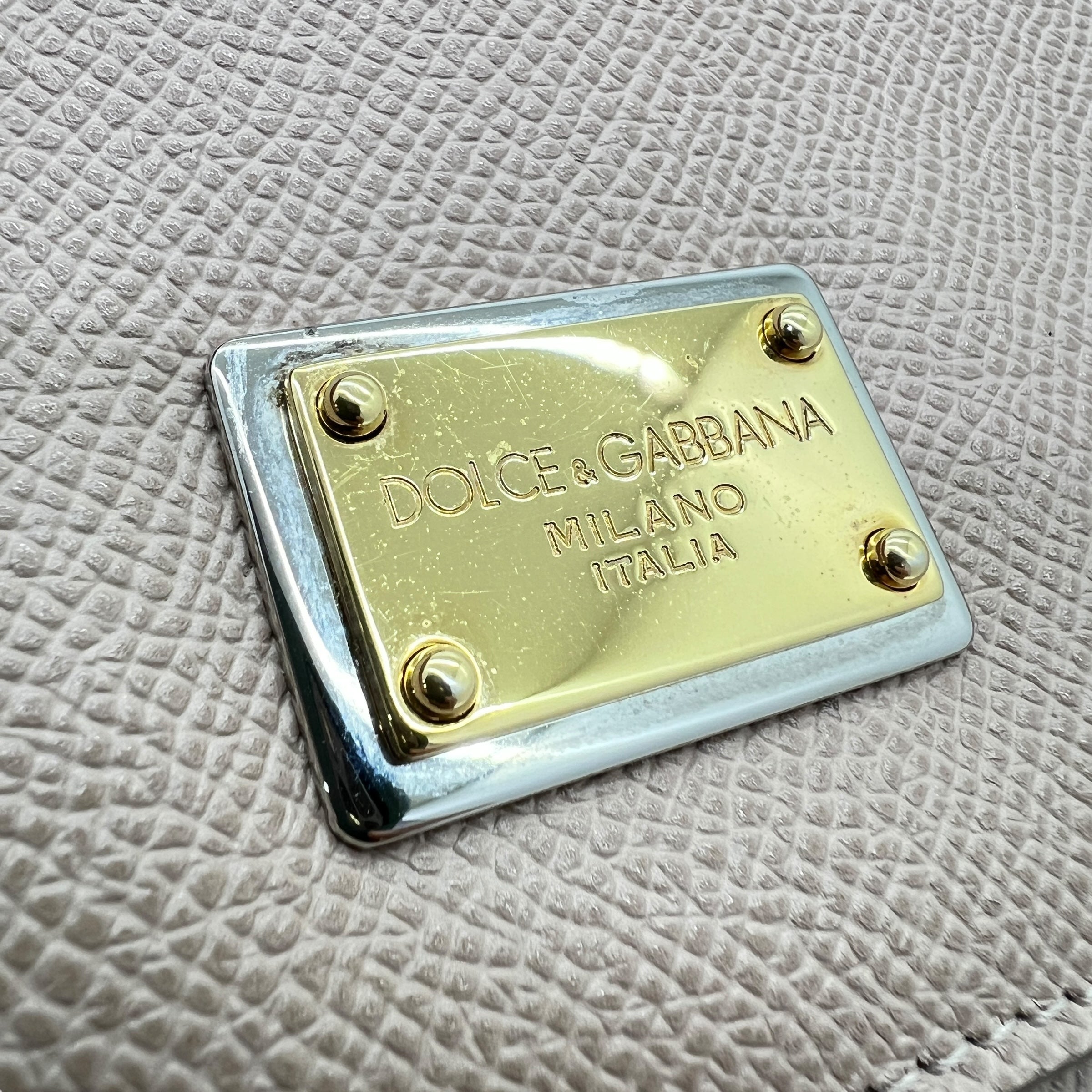 DOLCE & GABBANA SICILY GRANDE BORSA A MANO CON TRACOLLA