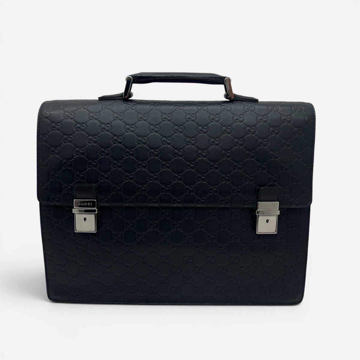 Cartella in pelle Guccissima