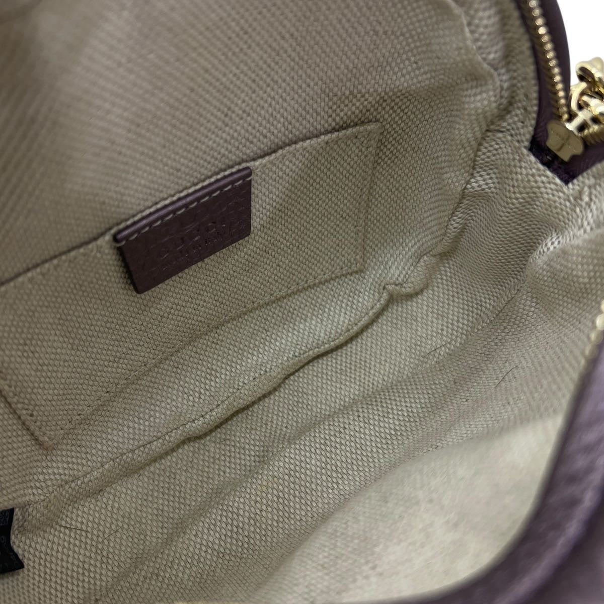 GUCCI SOHO ROUND BAG CON CATENA