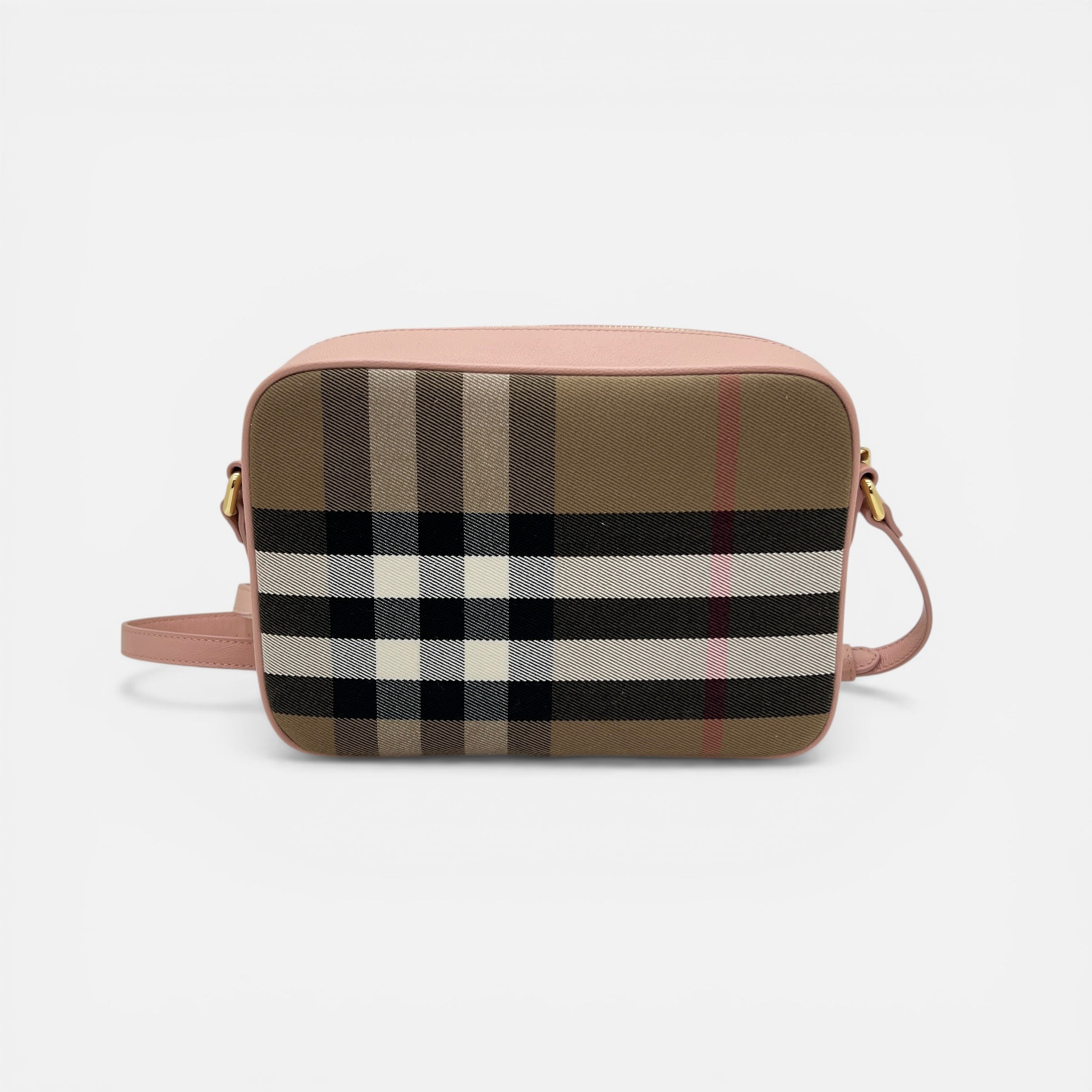 Camera bag Nova Check a tracolla