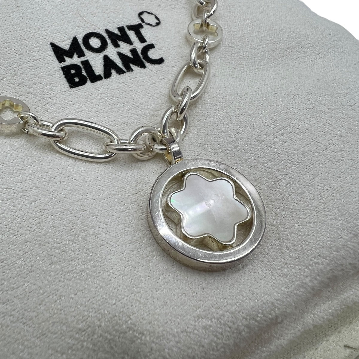 Montblanc Star collana in argento
