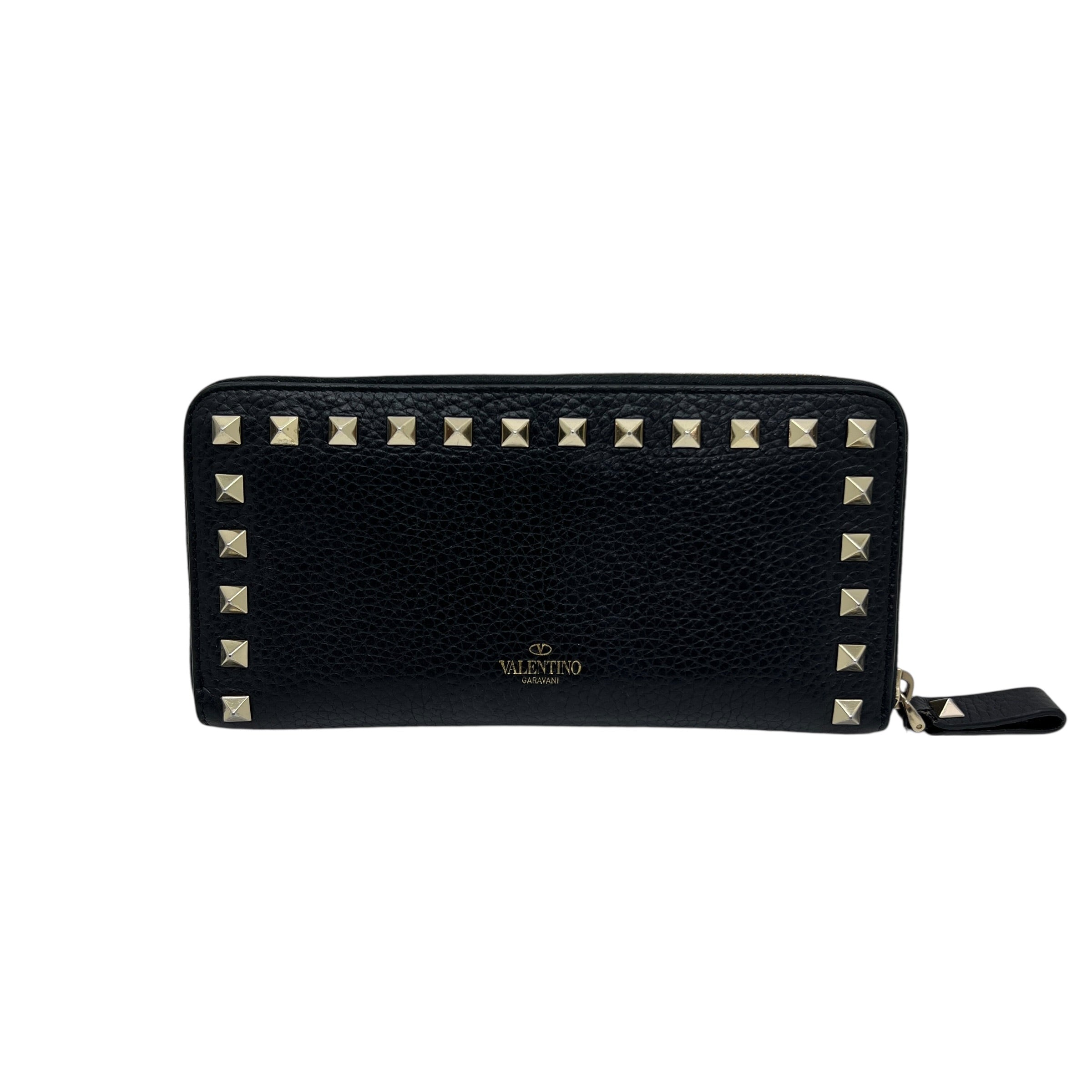 Portafoglio Rockstud in pelle