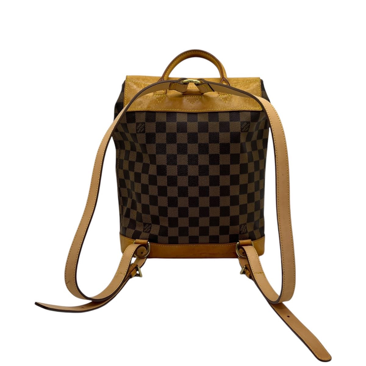 LOUIS VUITTON ZAINO ARLEQUIN DAMIER EBENE