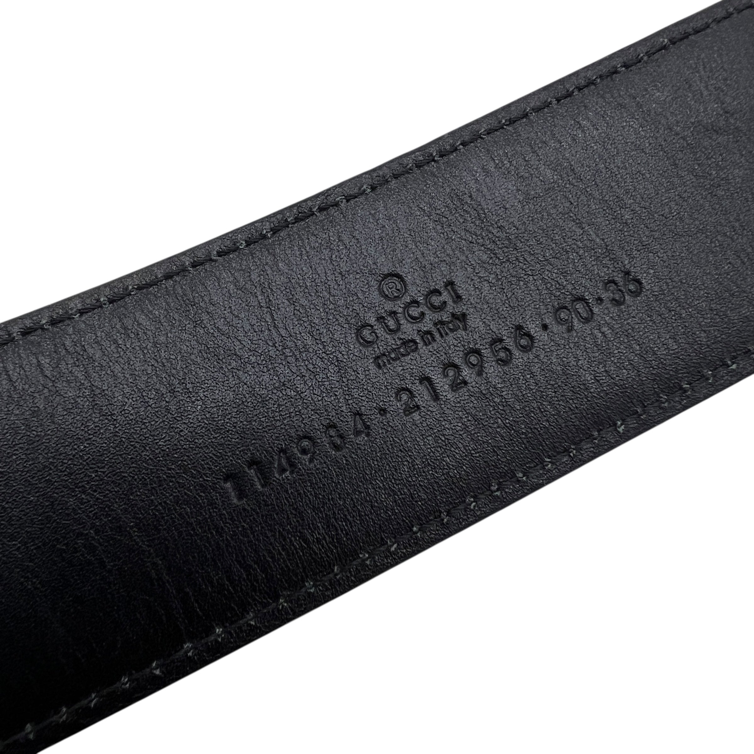 Cintura con fibbia incrocio GG Tg. 90
