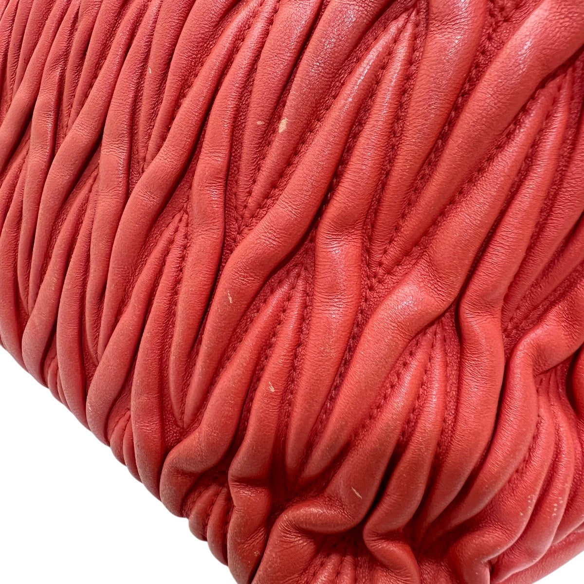 Borsa a tracolla in nappa goffrata