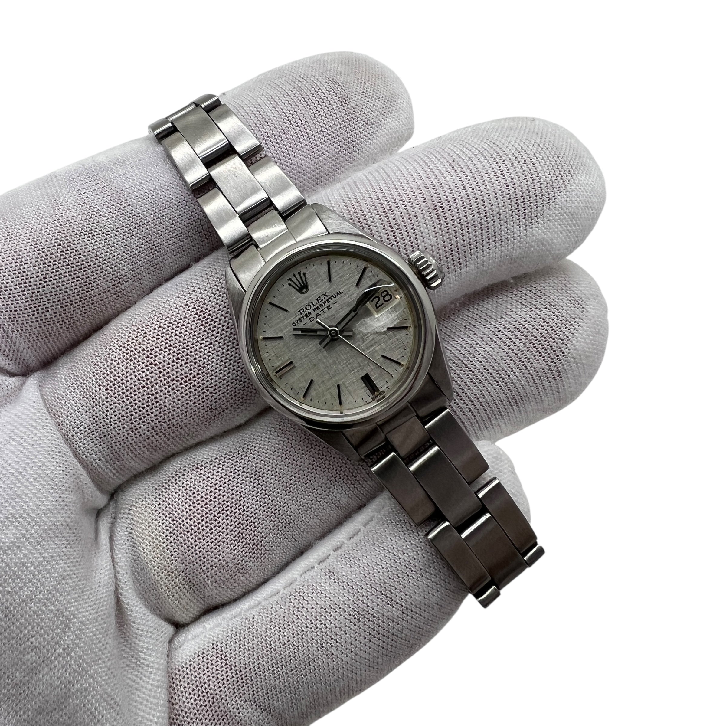 O.P. Date Lady ref. 6516 (Linen Dial)
