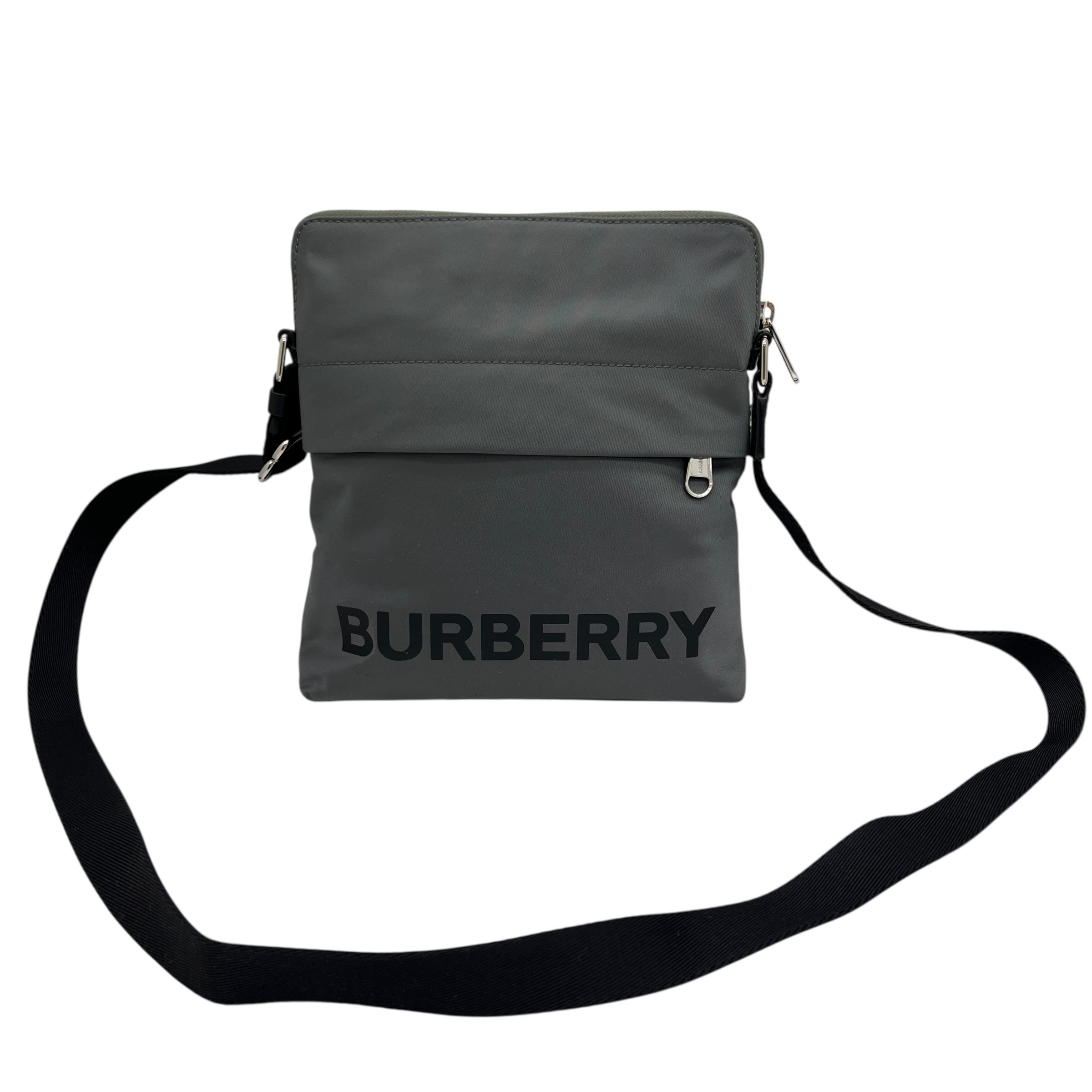 Tracolla in nylon con logo