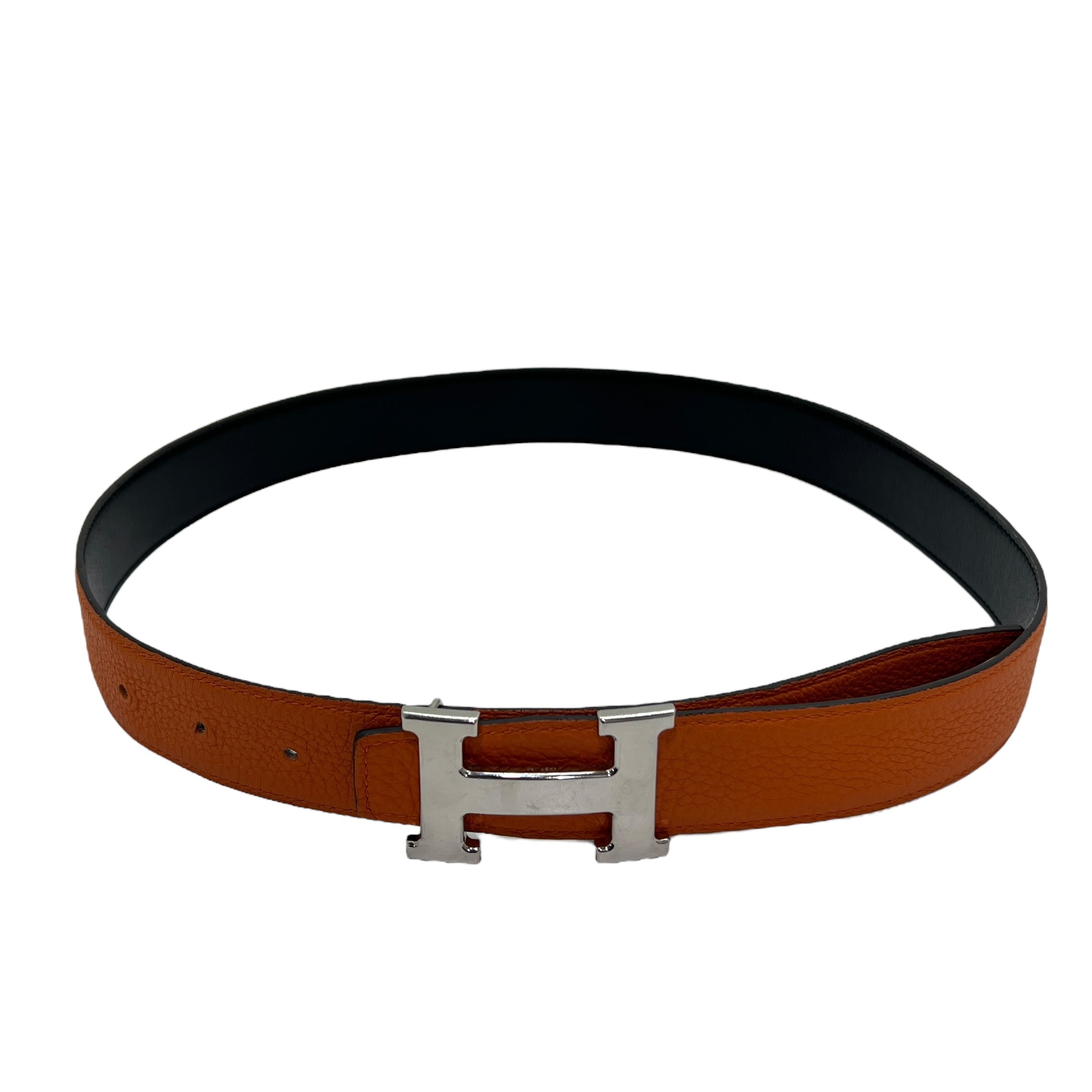 Fibbia H da cintura & pelle reversibile 32 mm