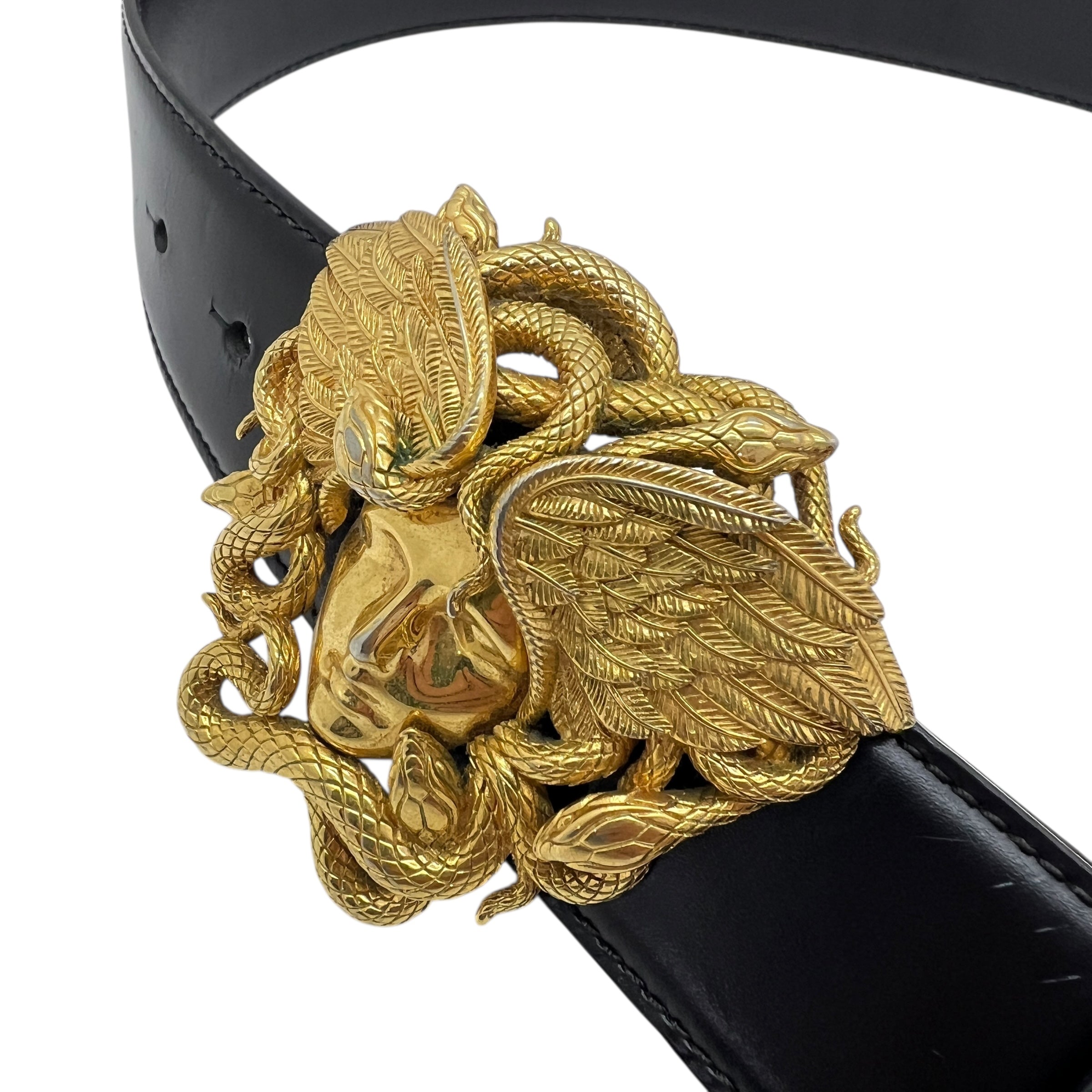 La Medusa cintura in pelle taglia 100