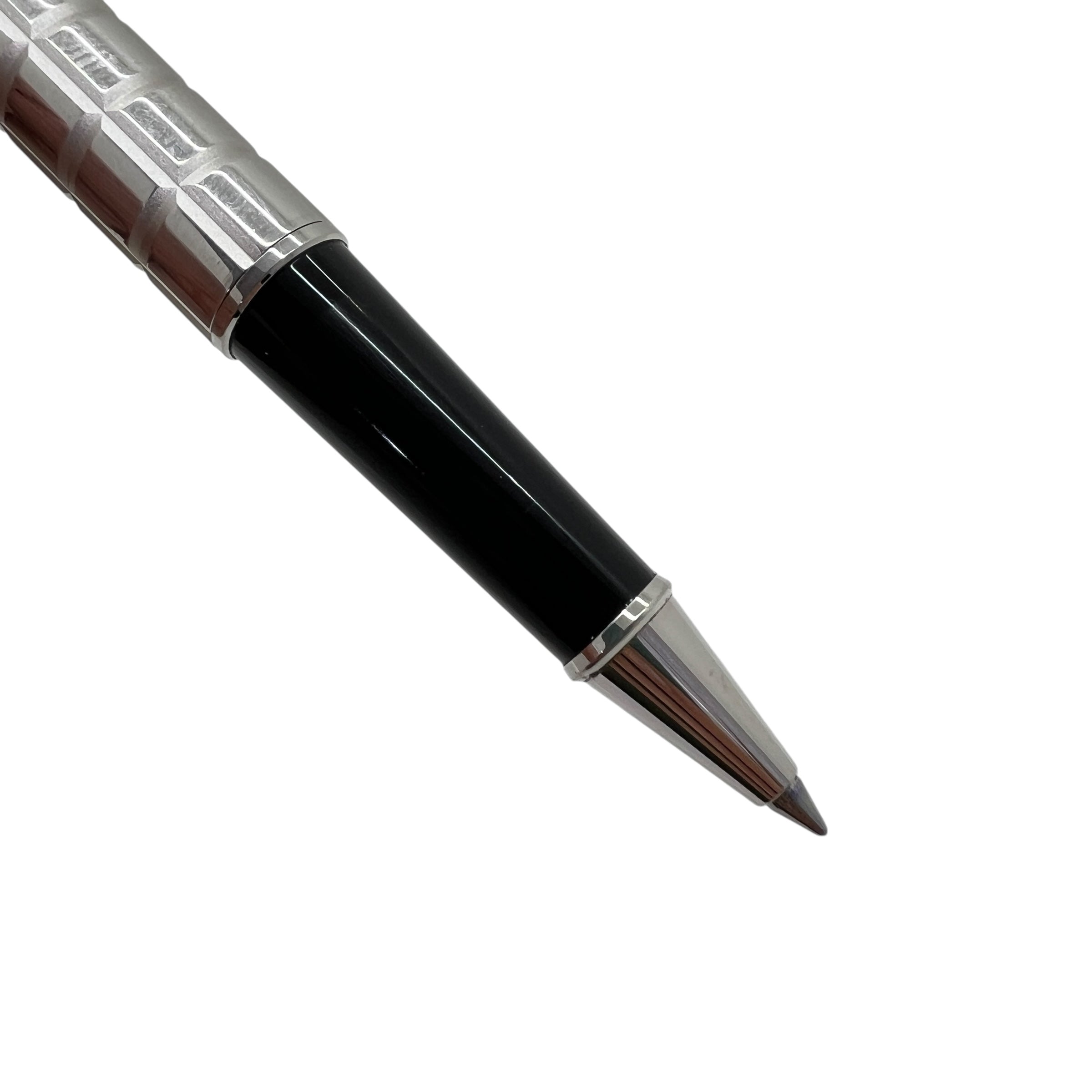 Montblanc Meisterstuck roller acciaio platinum coated