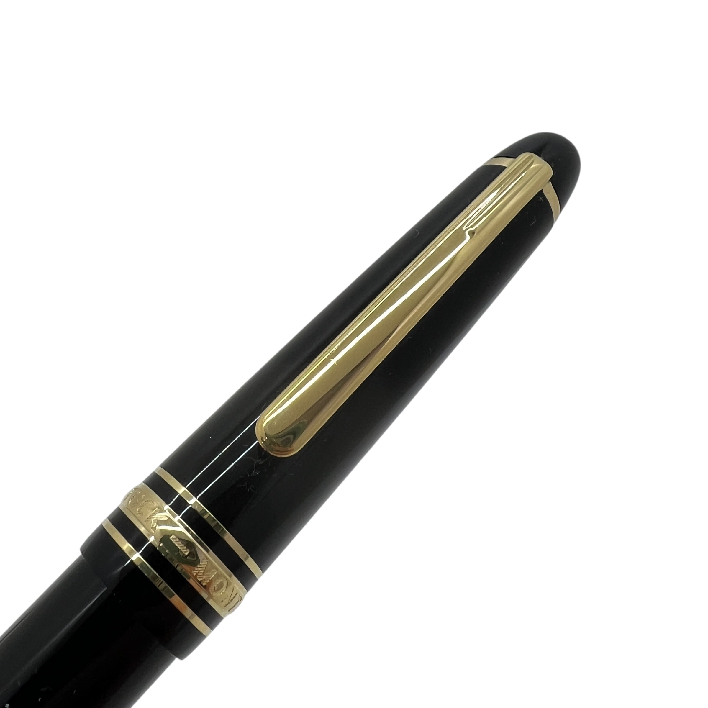 Meisterstück Stilografica placcata oro con inchiostro