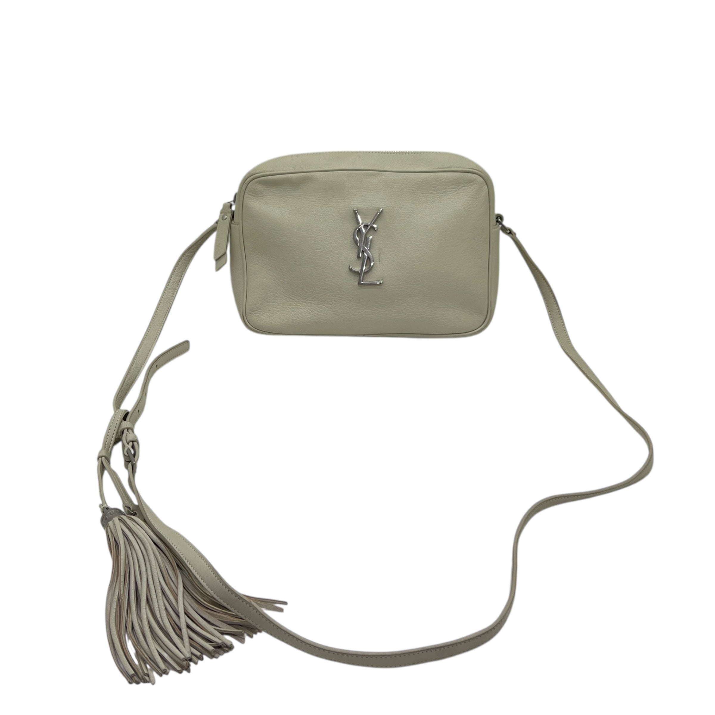 Camera bag Lou in pelle liscia