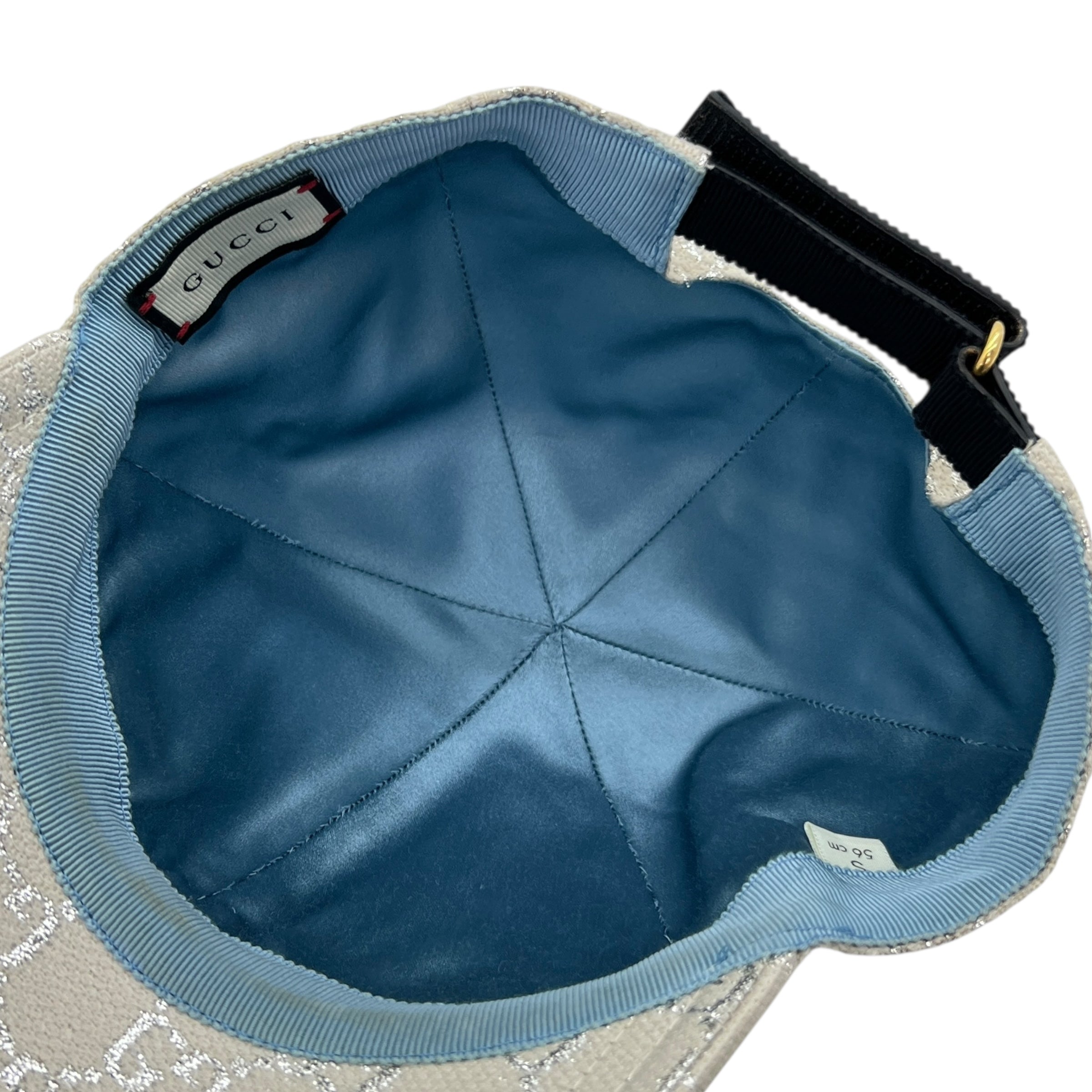 Cappello da baseball in lana GG taglia S