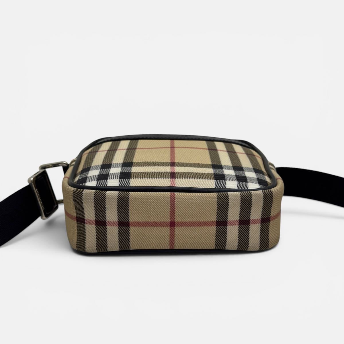 Mini borsa a tracolla Check