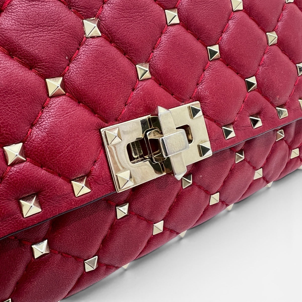 Rockstud Spike portafoglio con catena