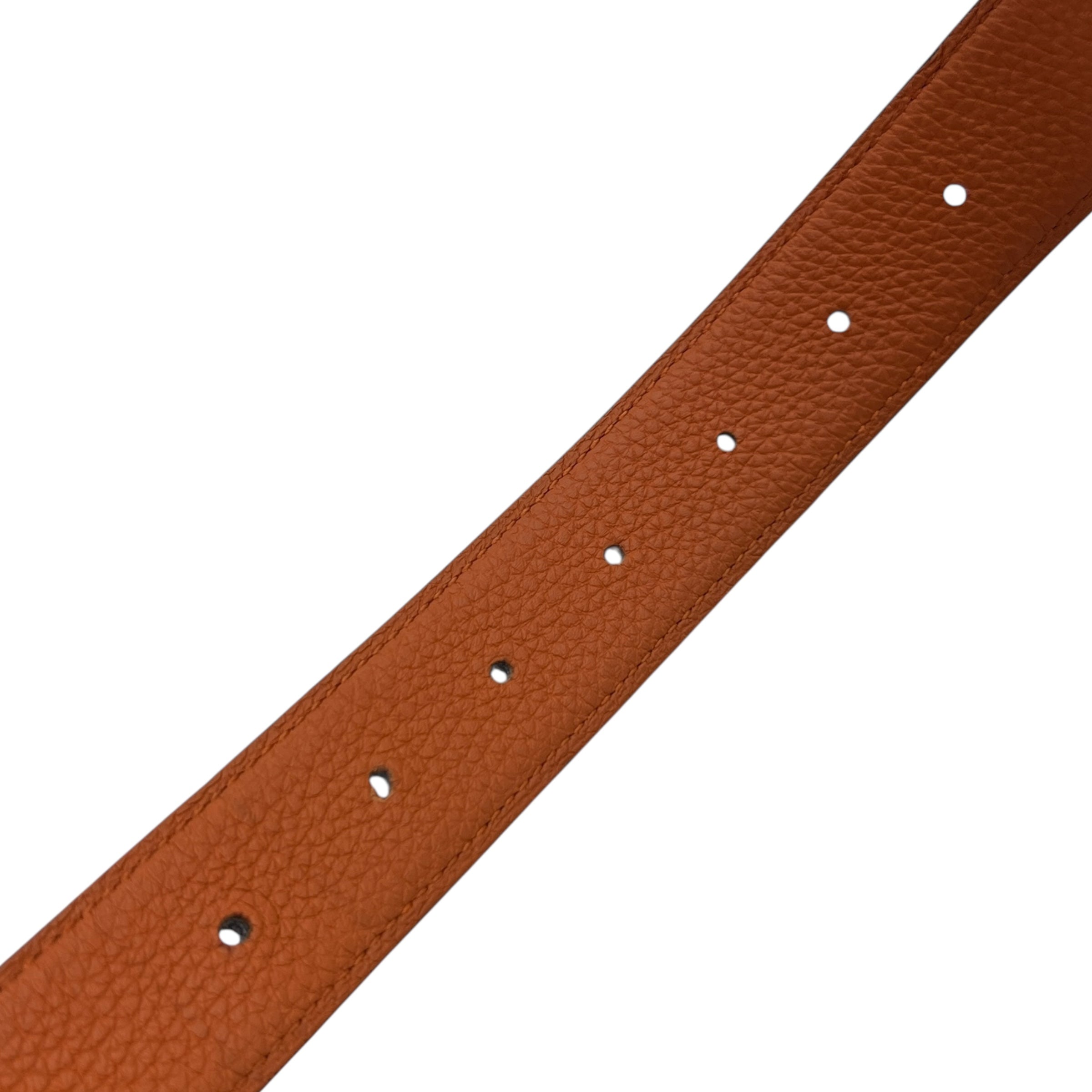 Fibbia H da cintura & pelle reversibile 32 mm
