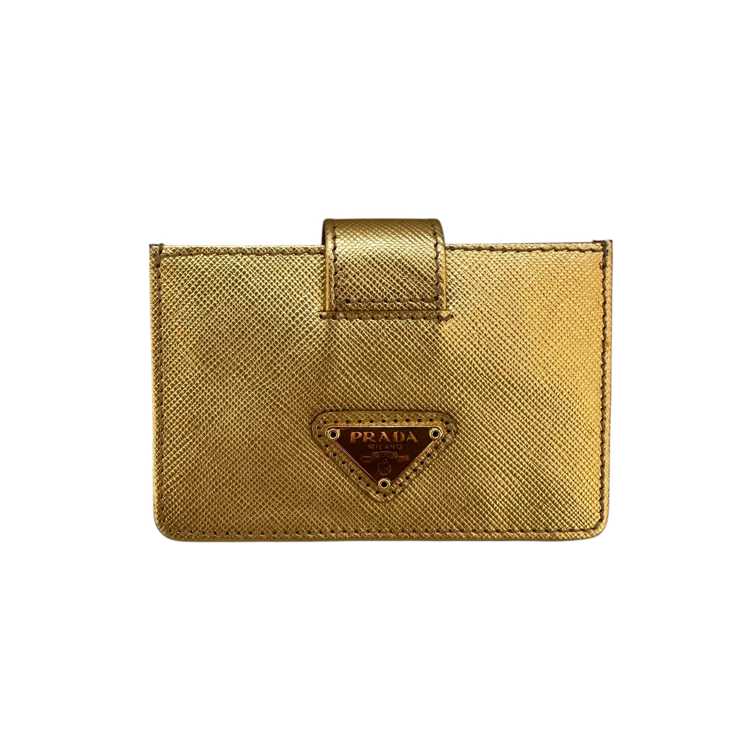 Portacarte in saffiano