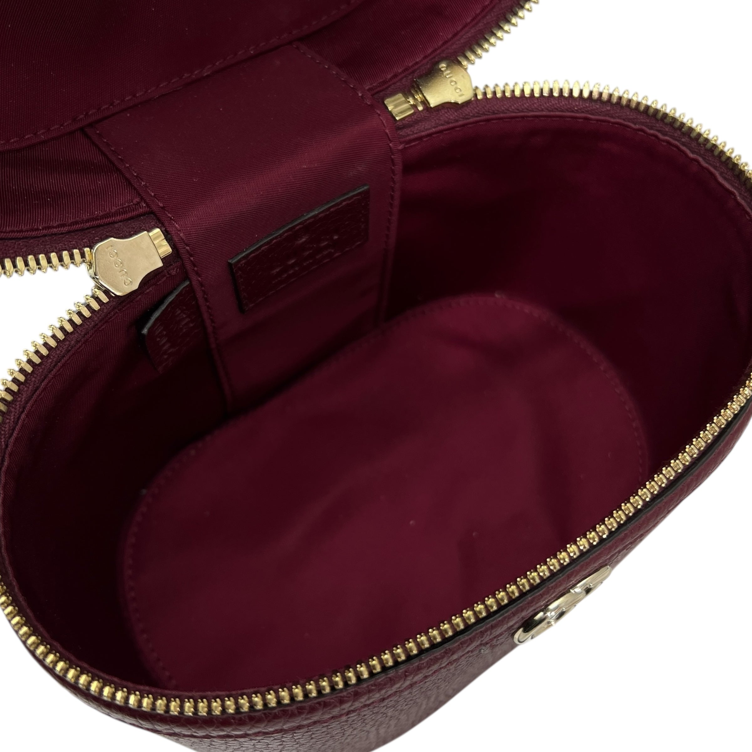 Borsa mini in pelle con manico bambù