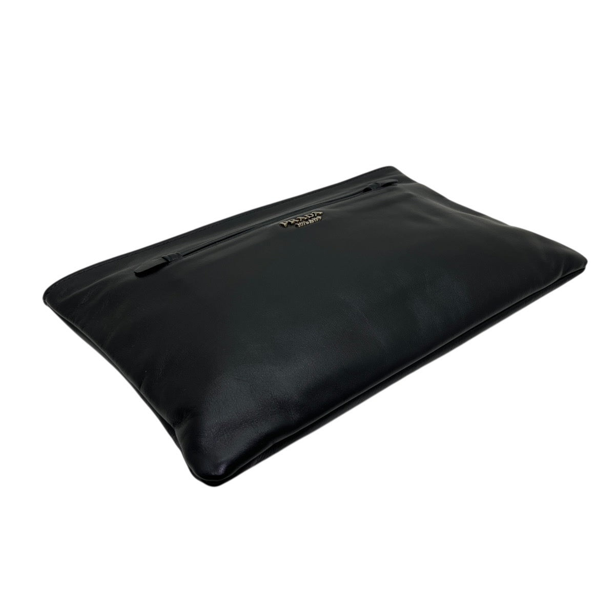 PRADA POCHETTE MEDIA IN PELLE