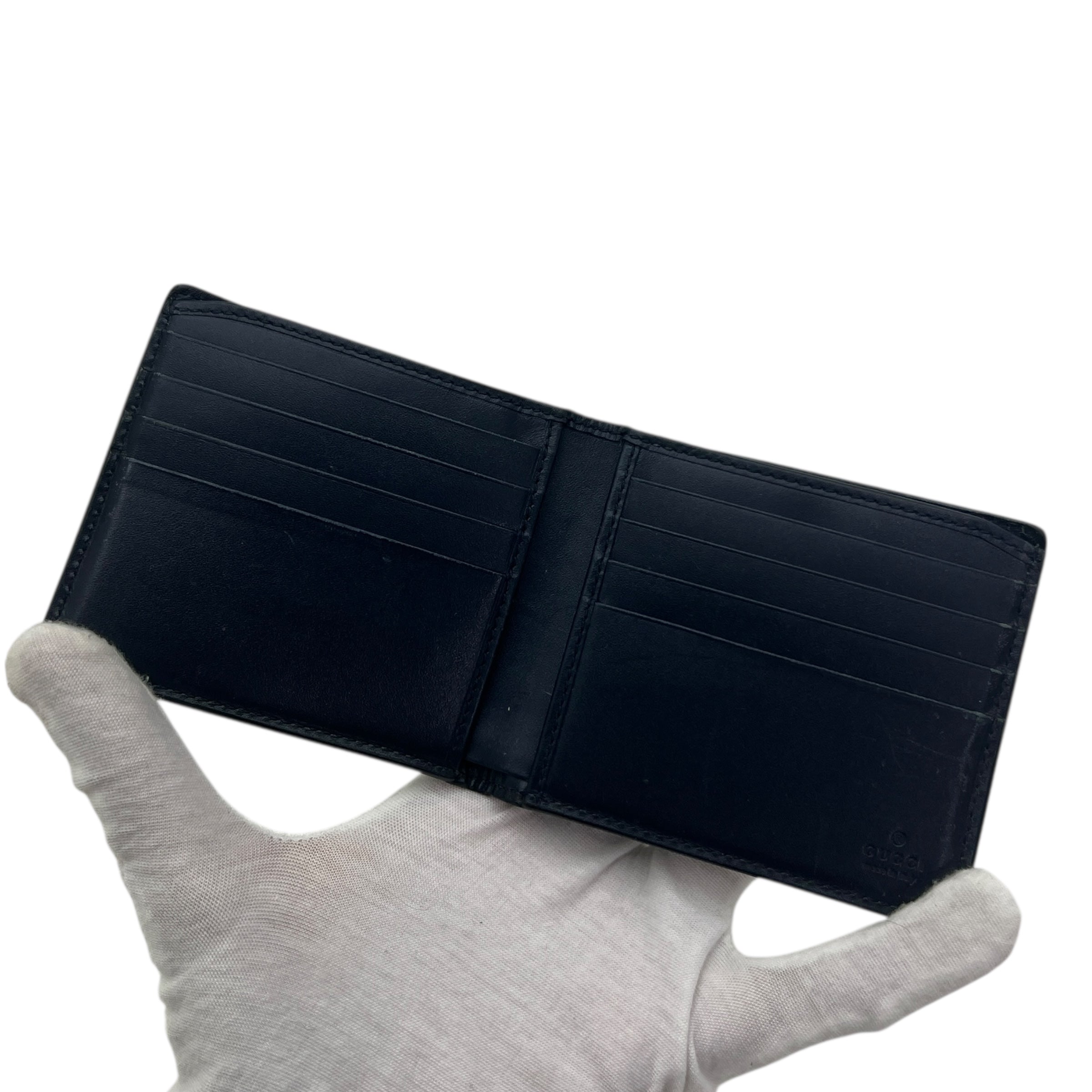 Portafoglio in pelle GG Signature