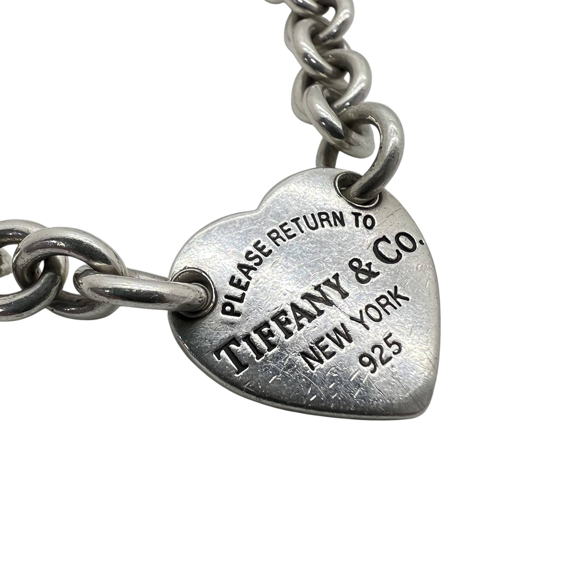 Bracciale Heart Tag in argento