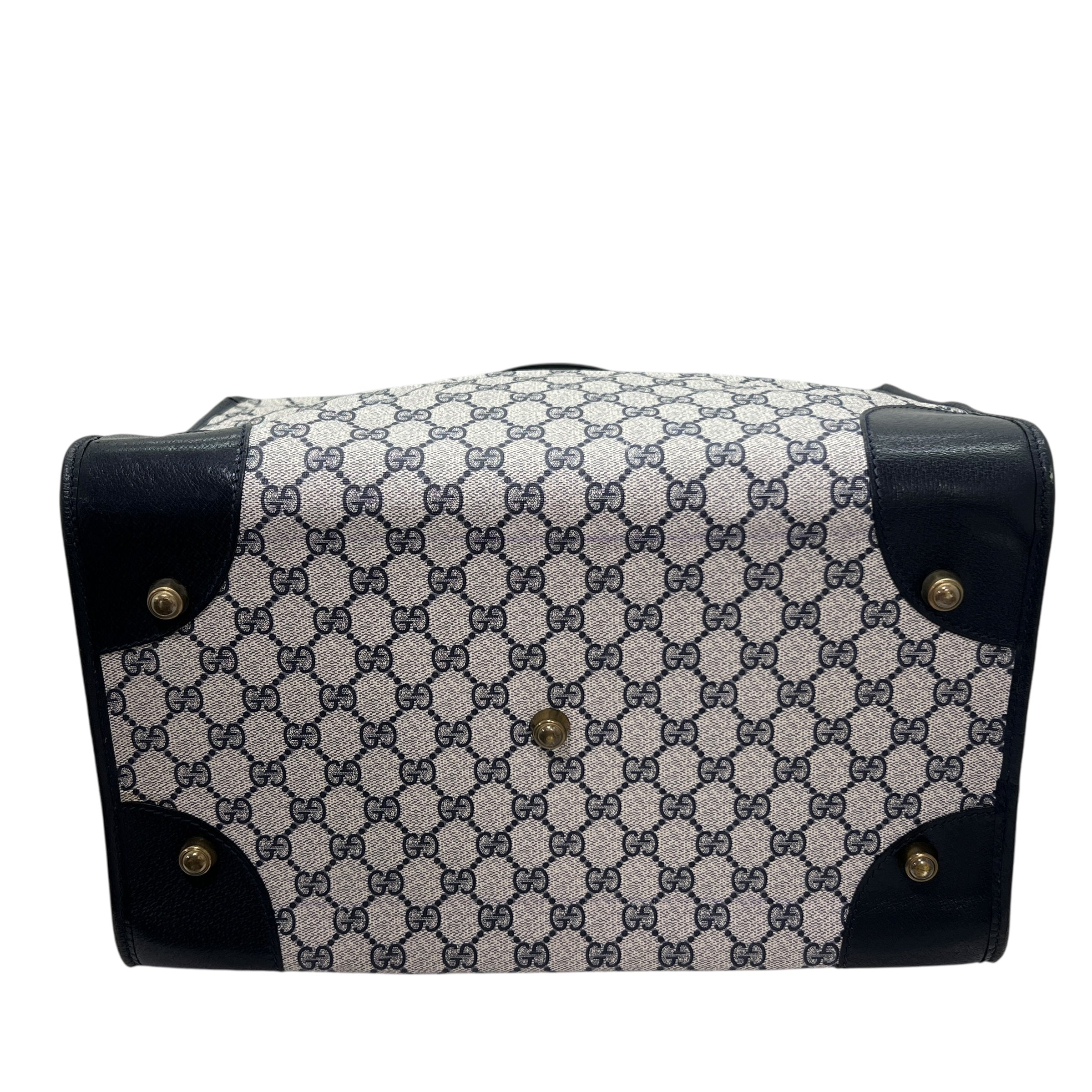 Gucci borsa grande richiudibile in GG Supreme e pelle (cabinabile)