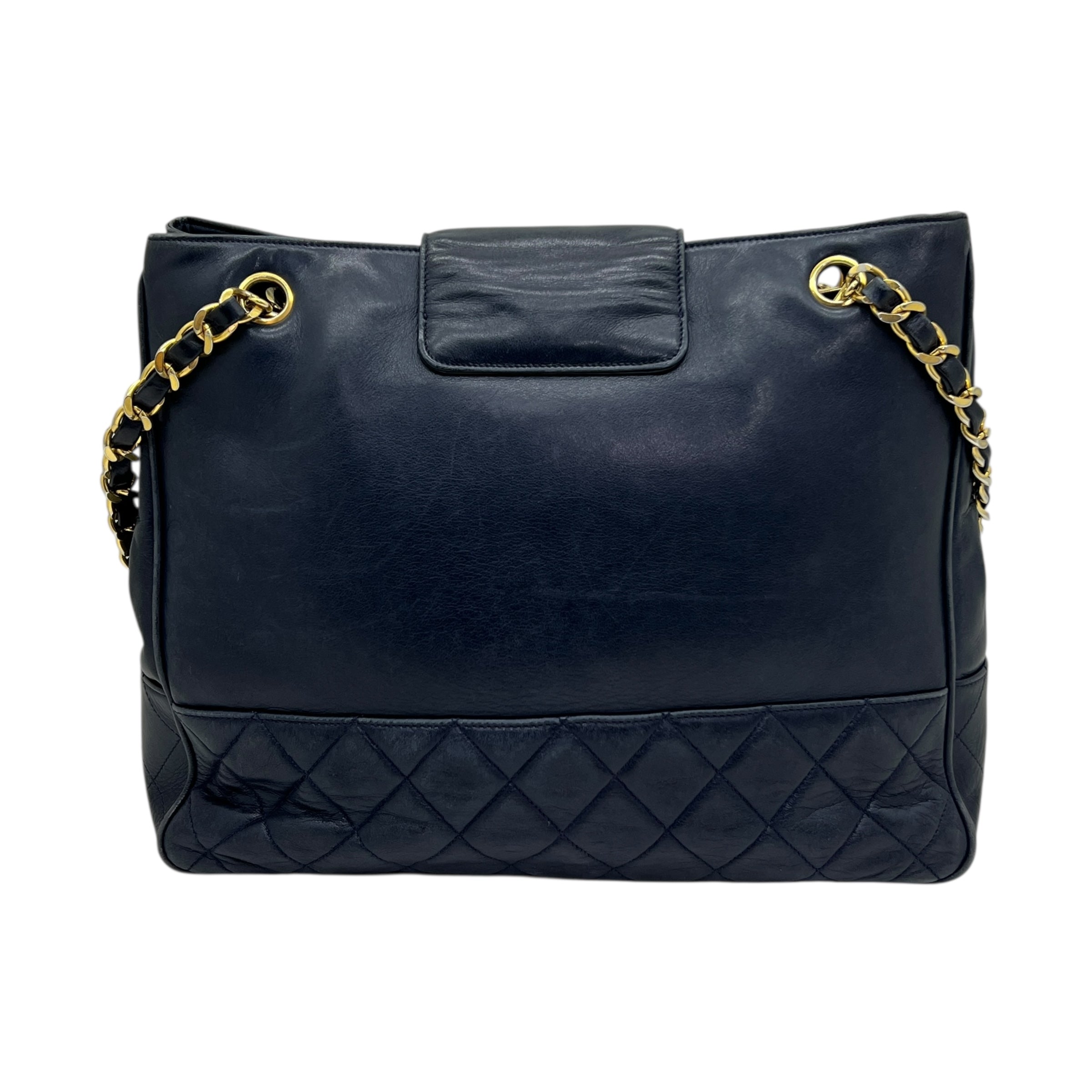 Tote bag vintage in pelle