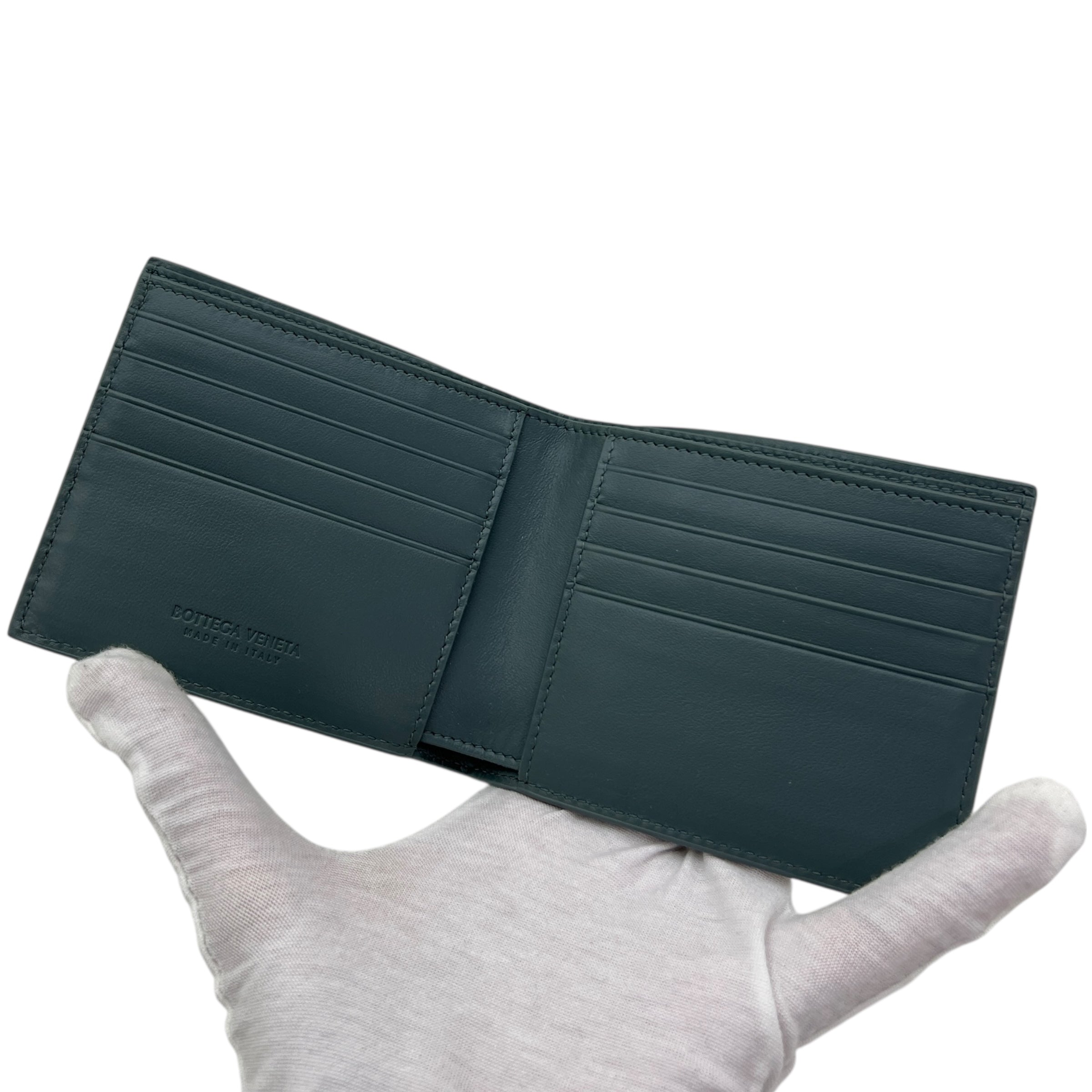 Portafoglio Intrecciato Bi-Fold