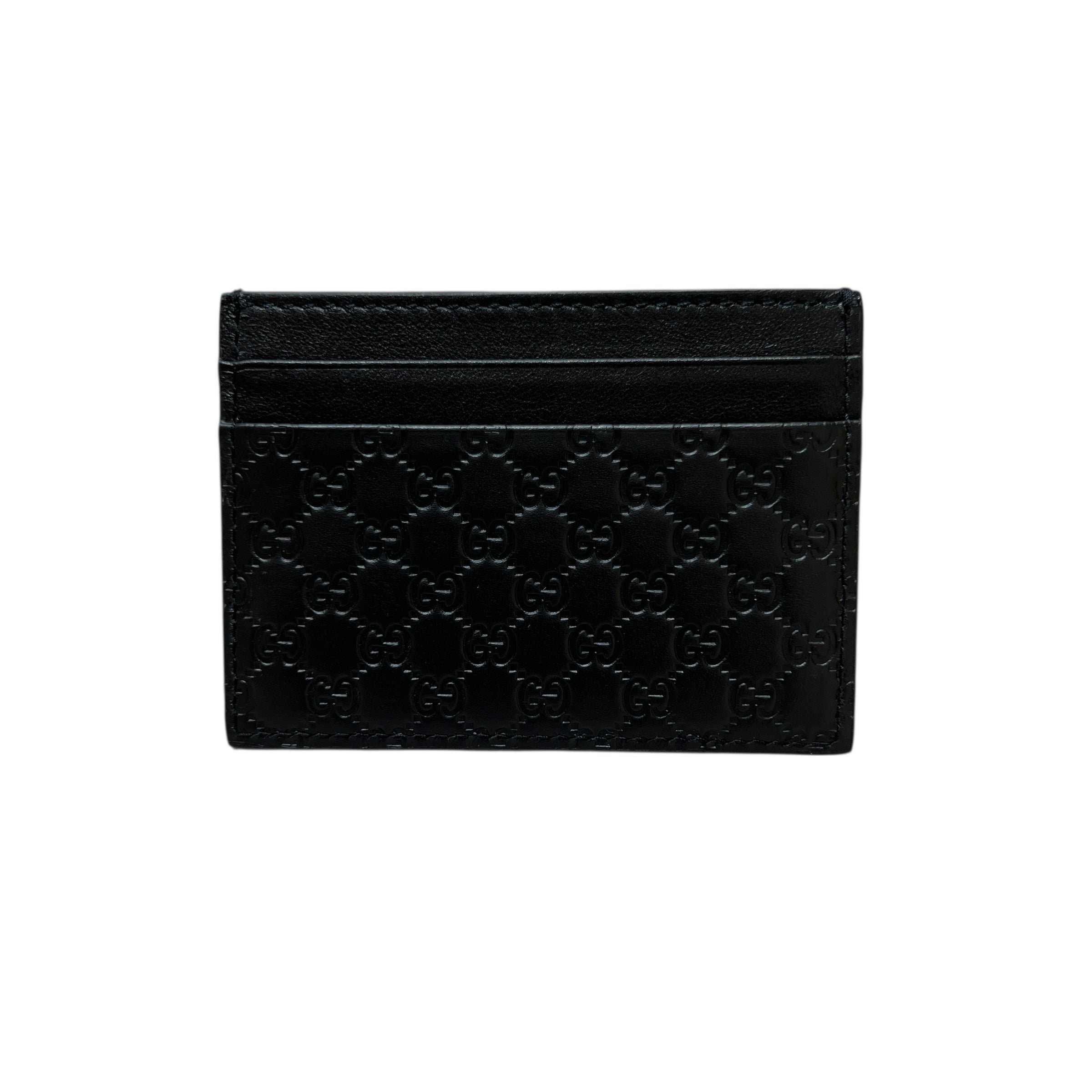 Porta carte in pelle GG